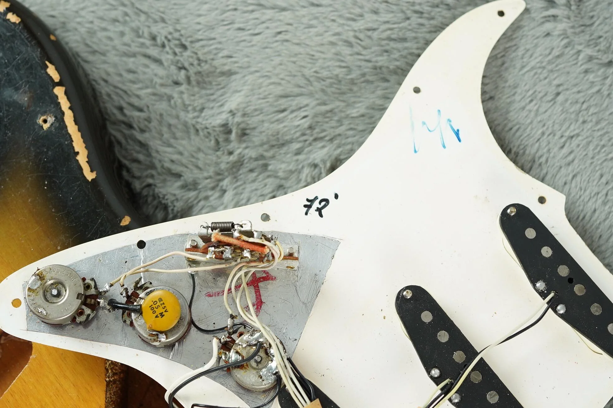 1972 Fender Stratocaster, Sunburst + OHSC + TAGS - Image 41