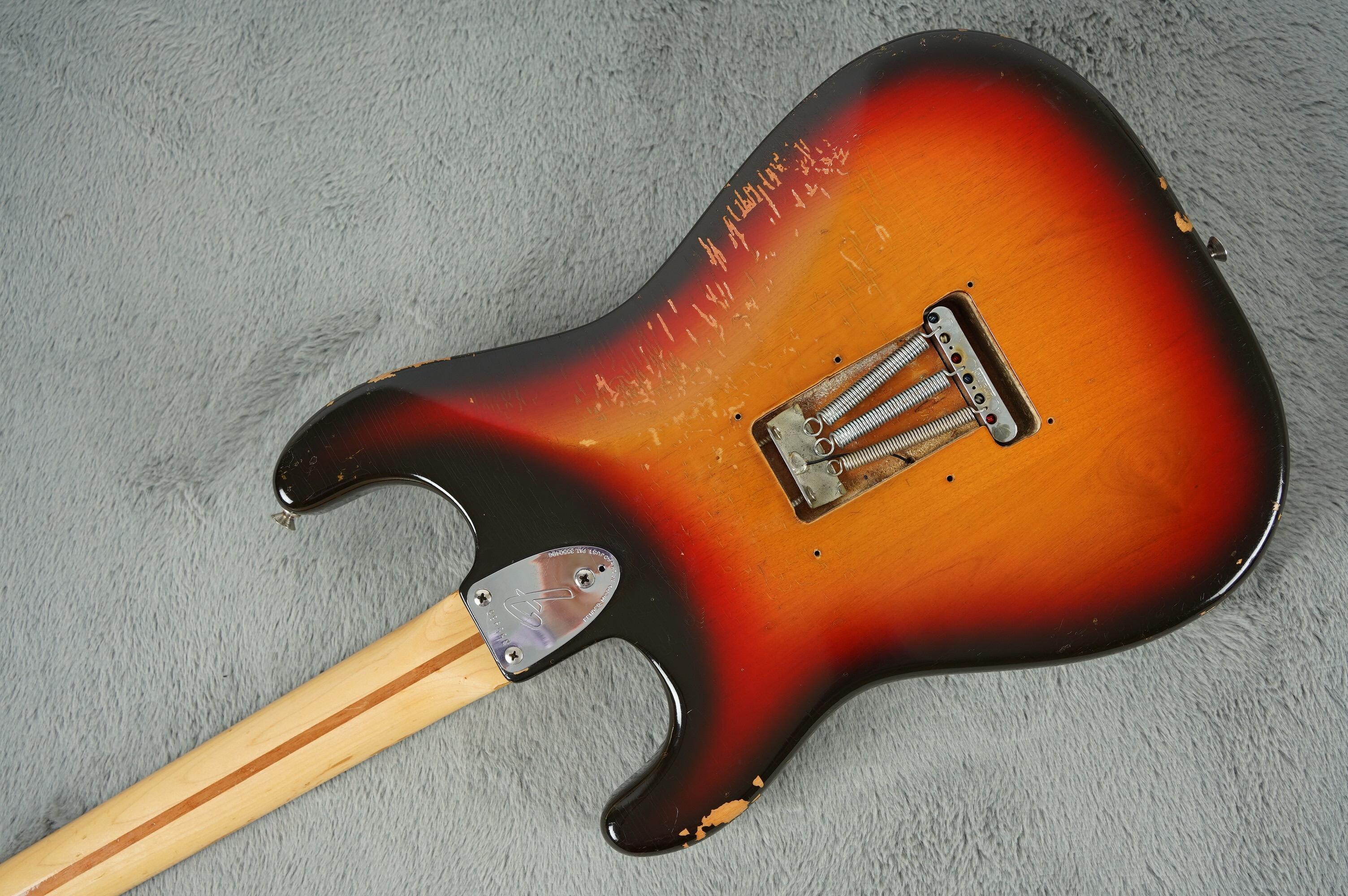 1972 Fender Stratocaster, Sunburst + OHSC + TAGS - Image 9