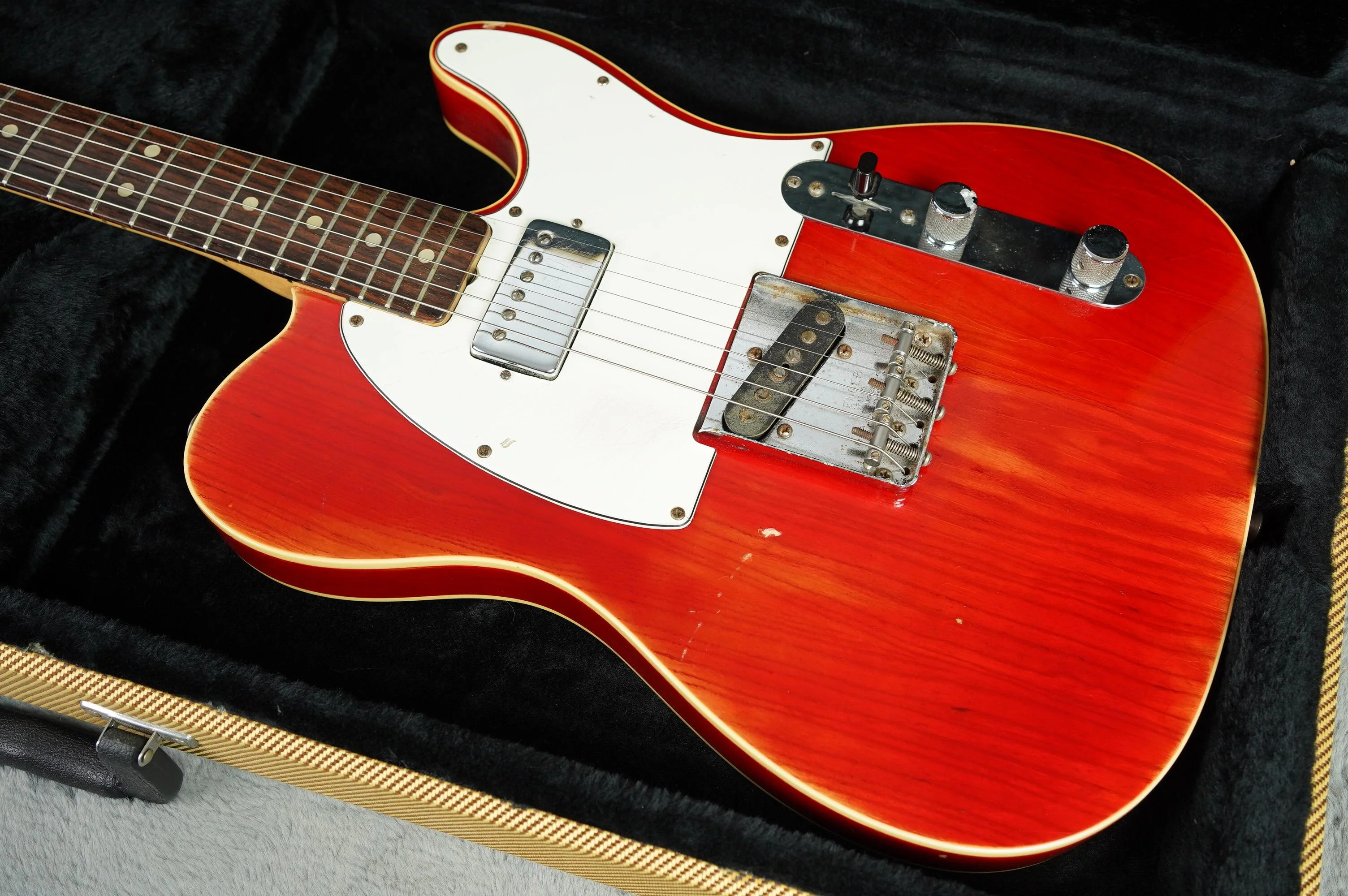 1972 Fender Telecaster Custom, Cherry Refin + HSC - Image 4