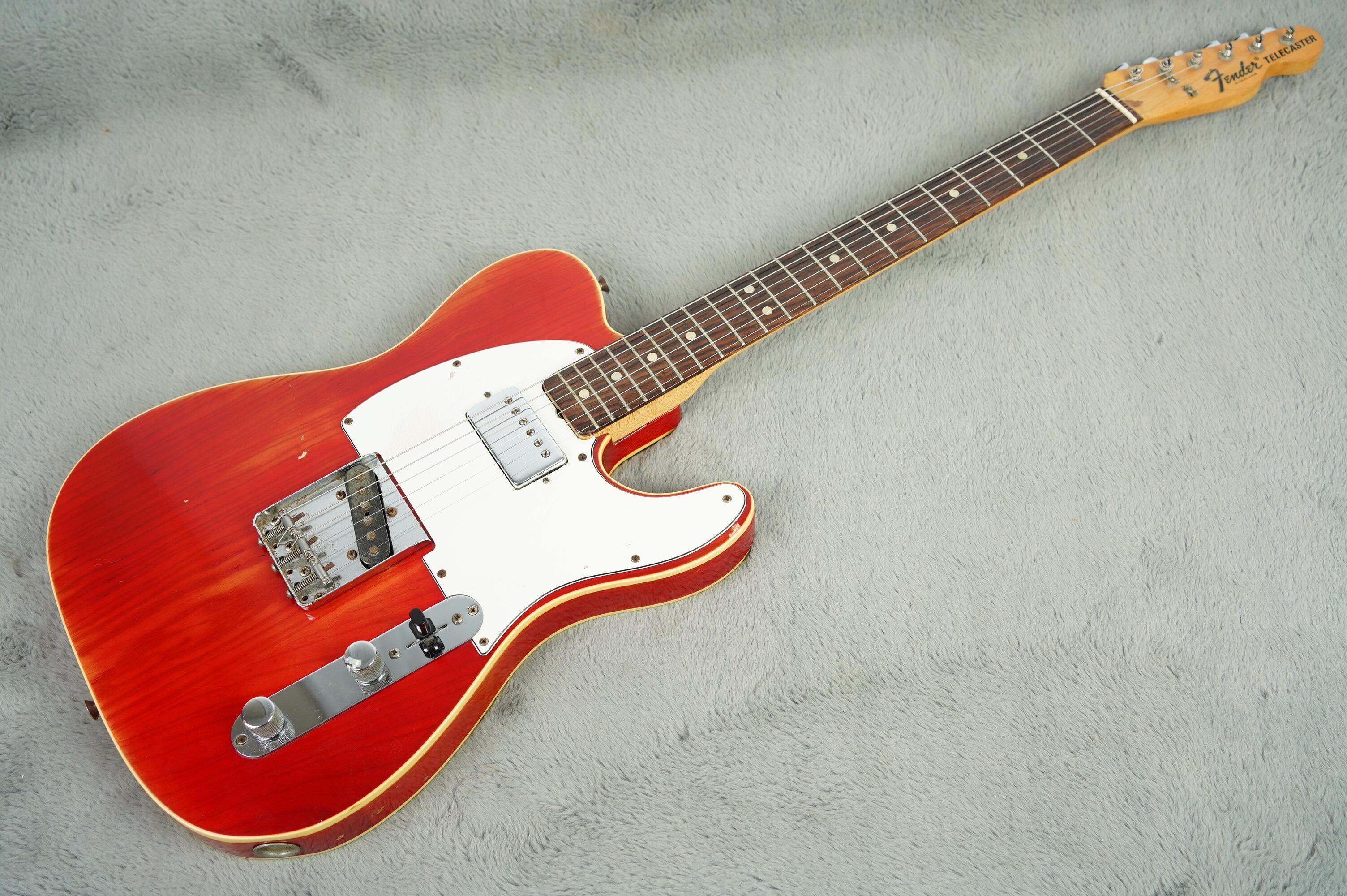 1972 Fender Telecaster Custom, Cherry Refin + HSC - Image 6