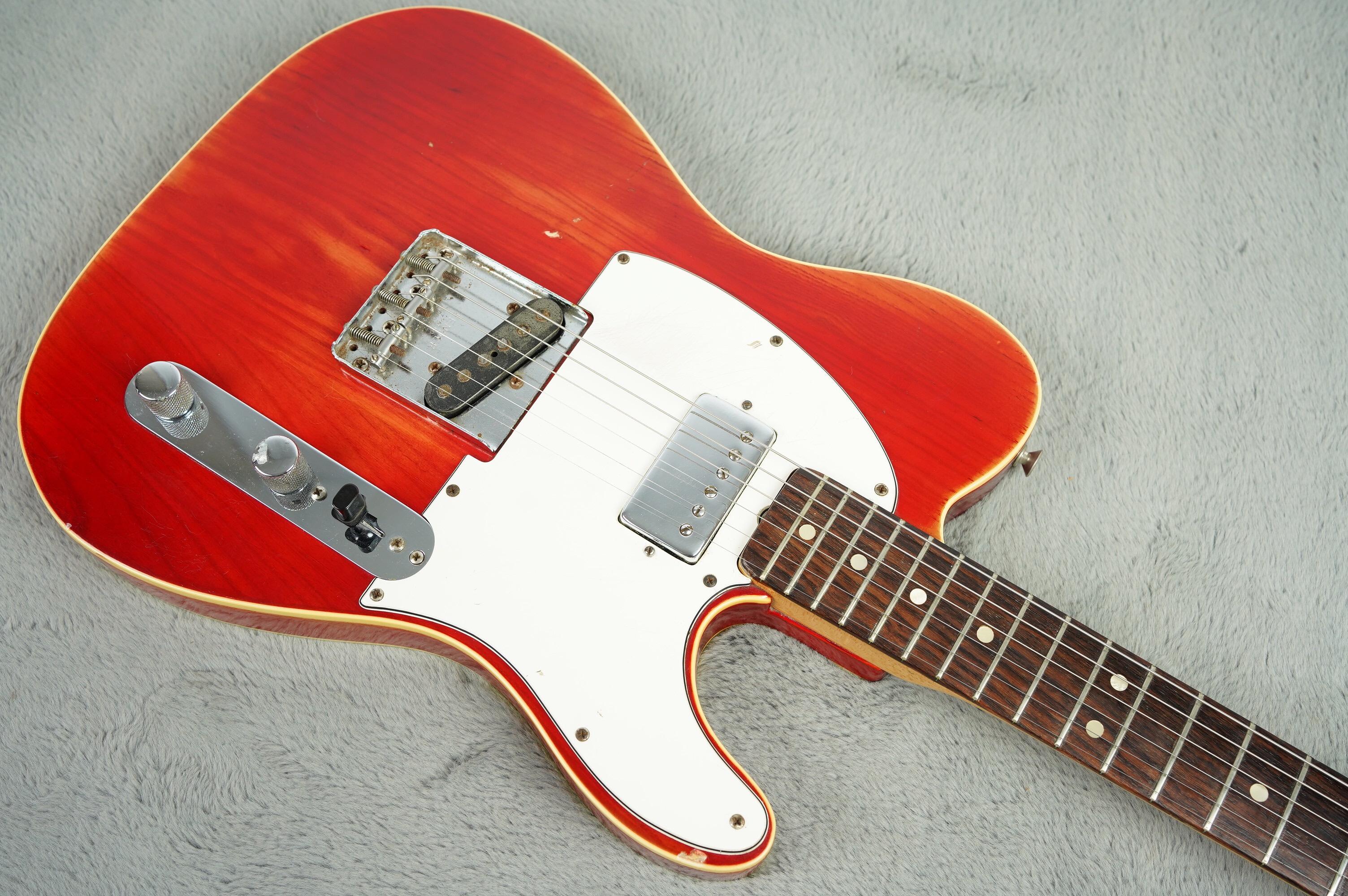 1972 Fender Telecaster Custom, Cherry Refin + HSC - Image 8