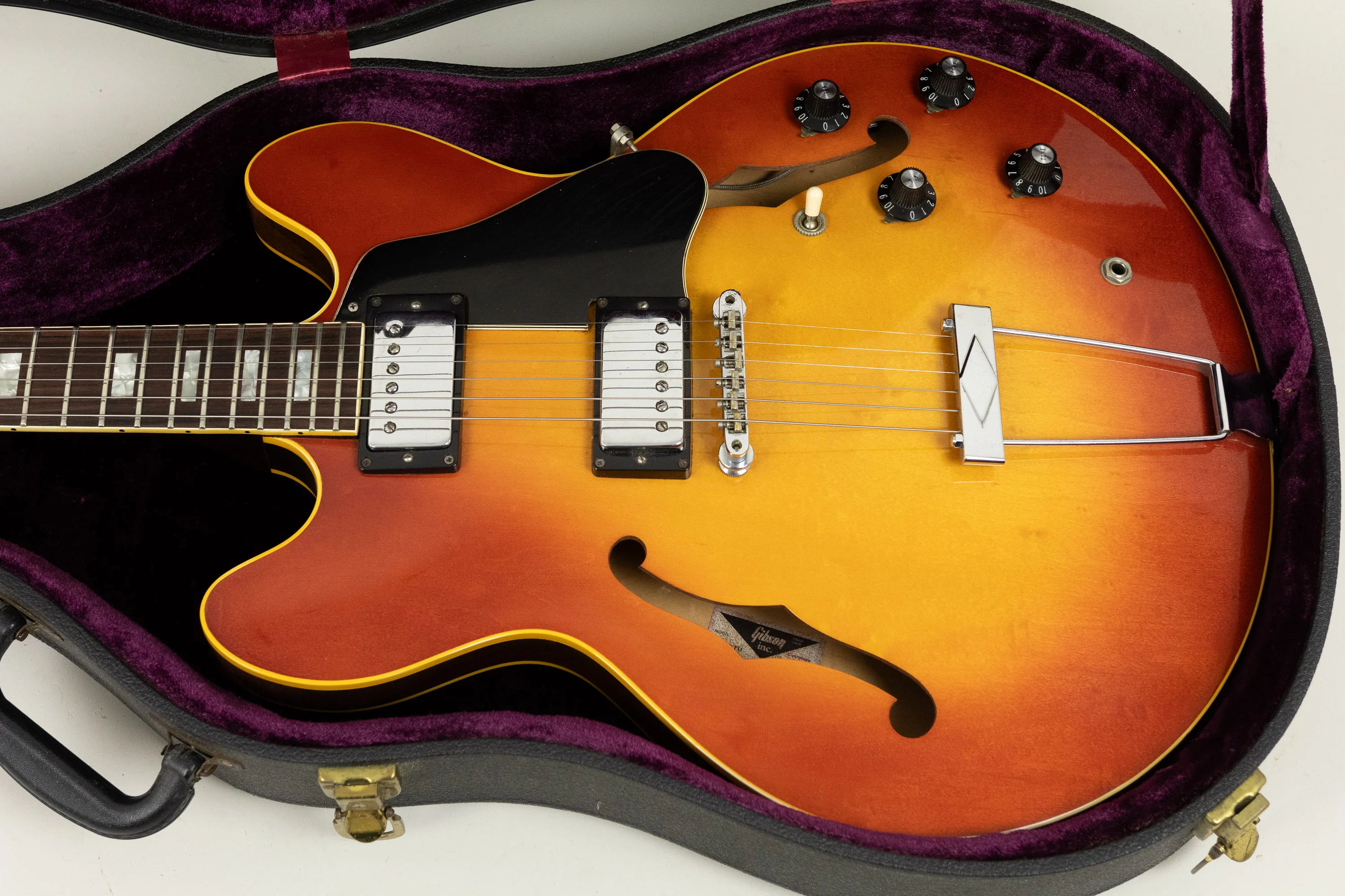 1972 Gibson ES-335TD, Sunburst - Image 6