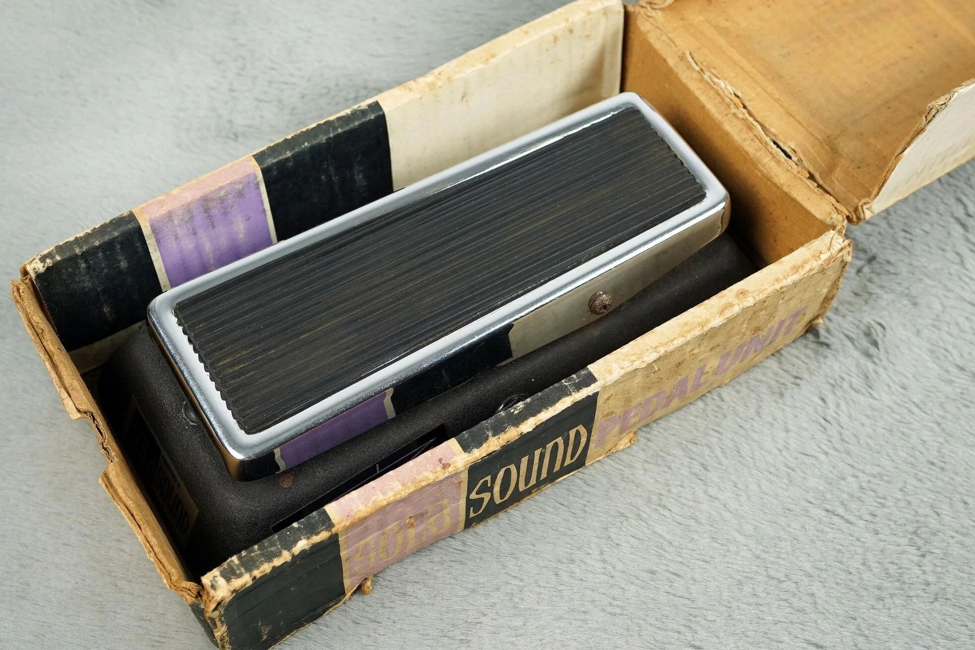 1970/'71 SolaSound Wow Pedal + box - Image 3