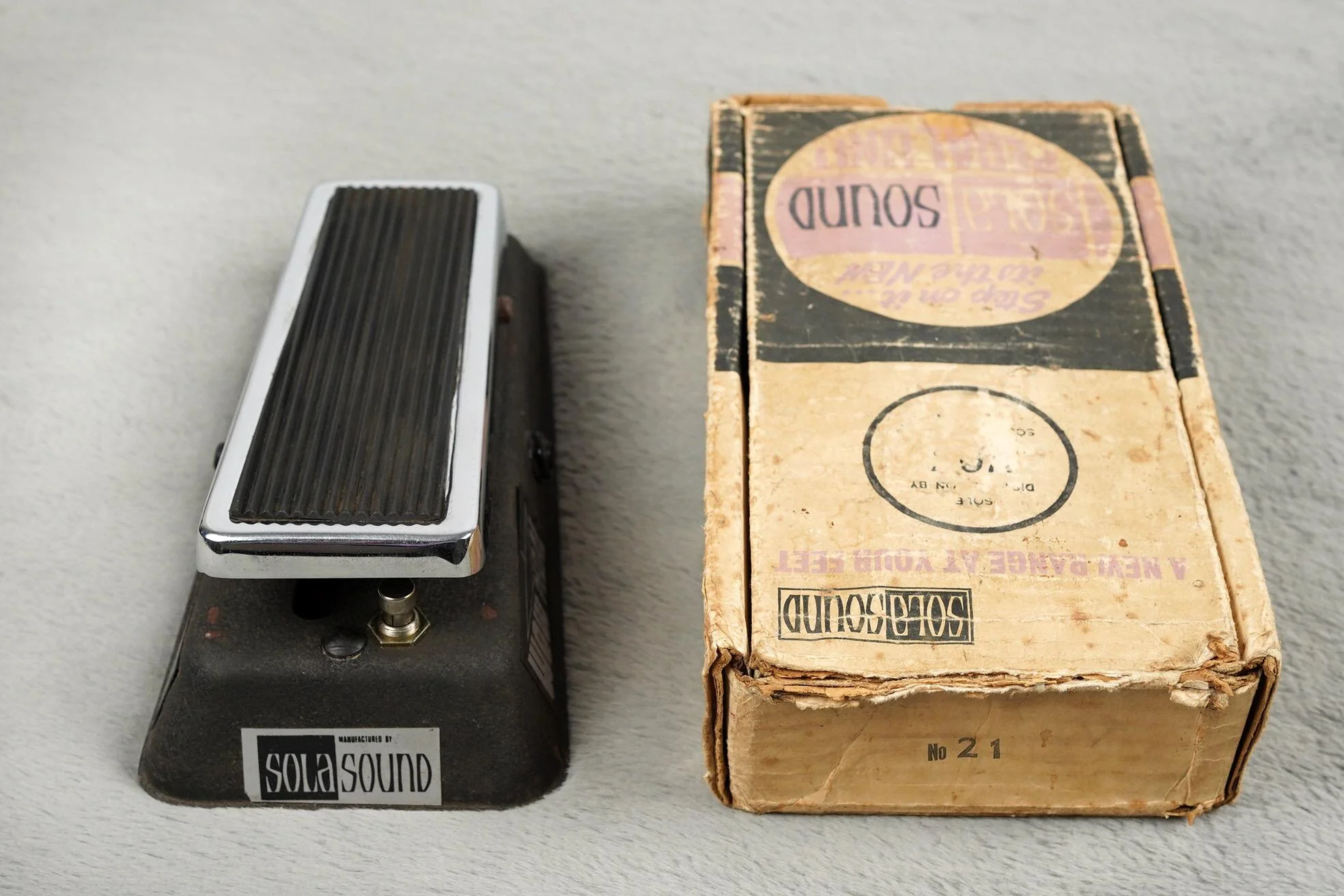 1970/'71 SolaSound Wow Pedal + box - Image 4