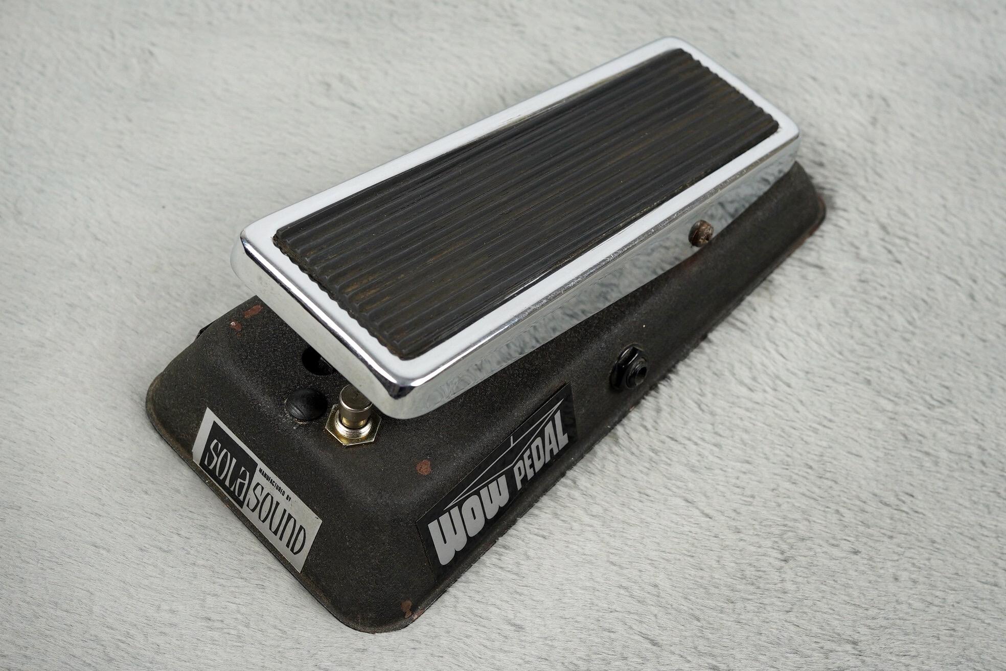 1970/'71 SolaSound Wow Pedal + box - Image 5