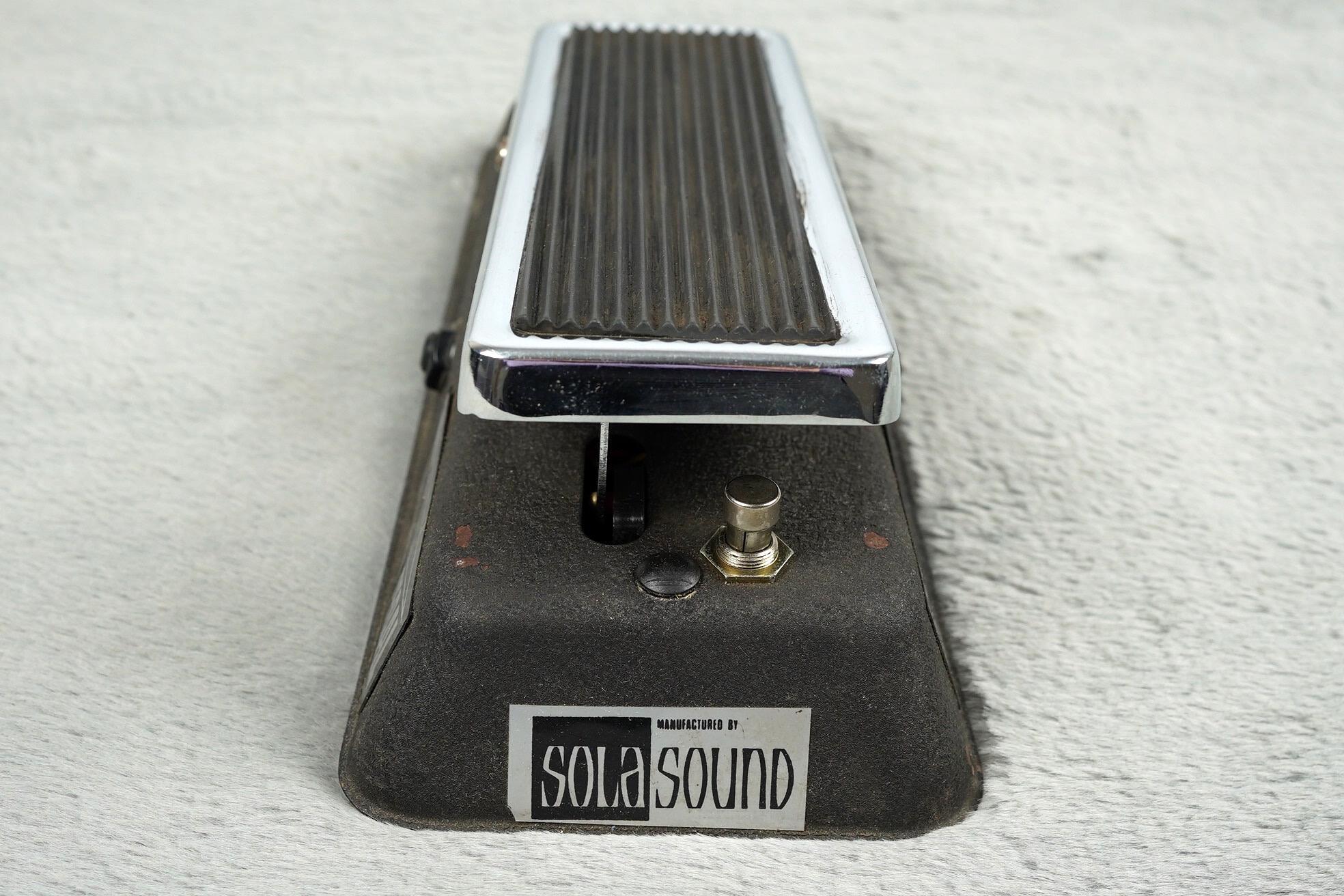1970/'71 SolaSound Wow Pedal + box - Image 9