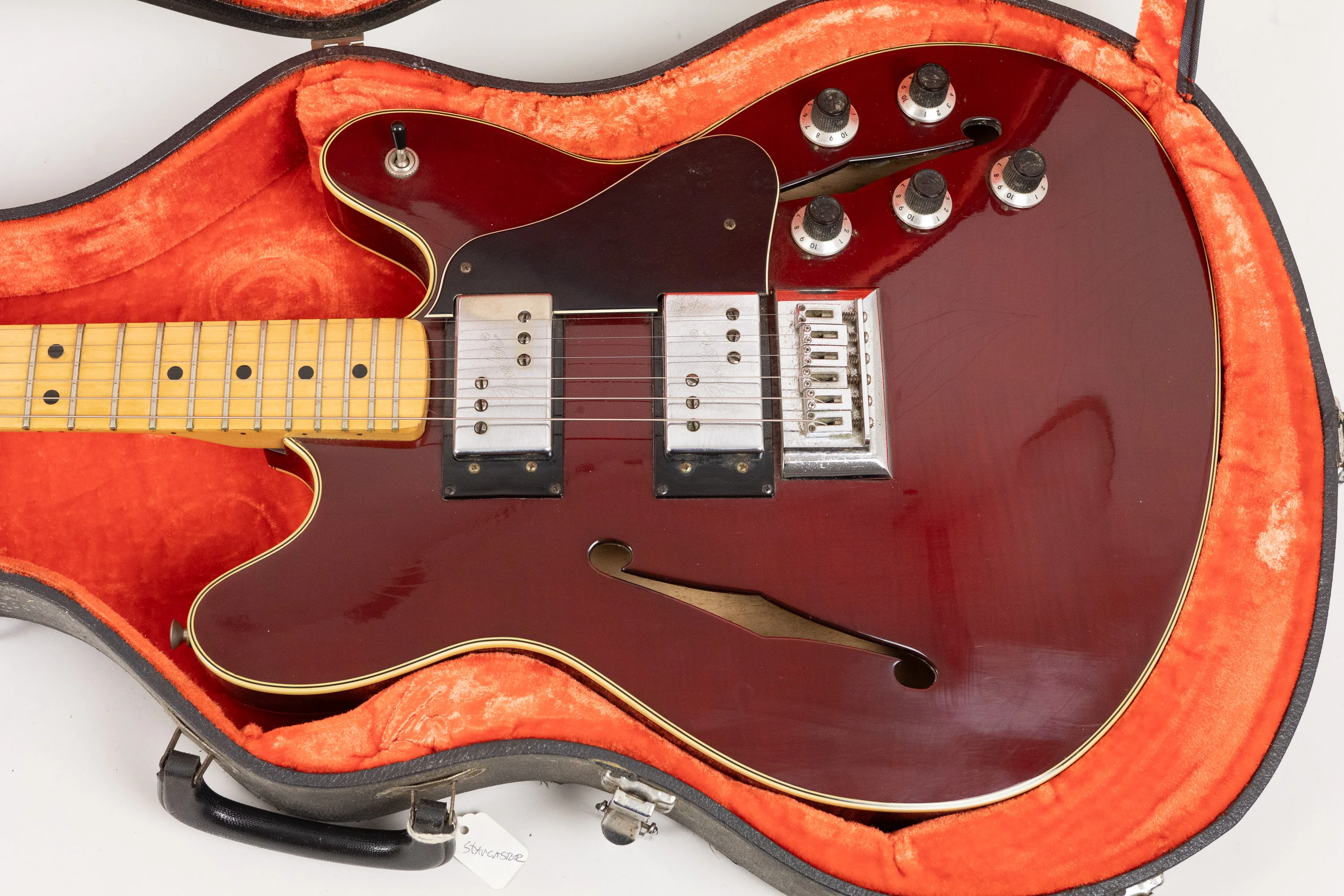 1977 Fender Starcaster, Burgundy - Image 7
