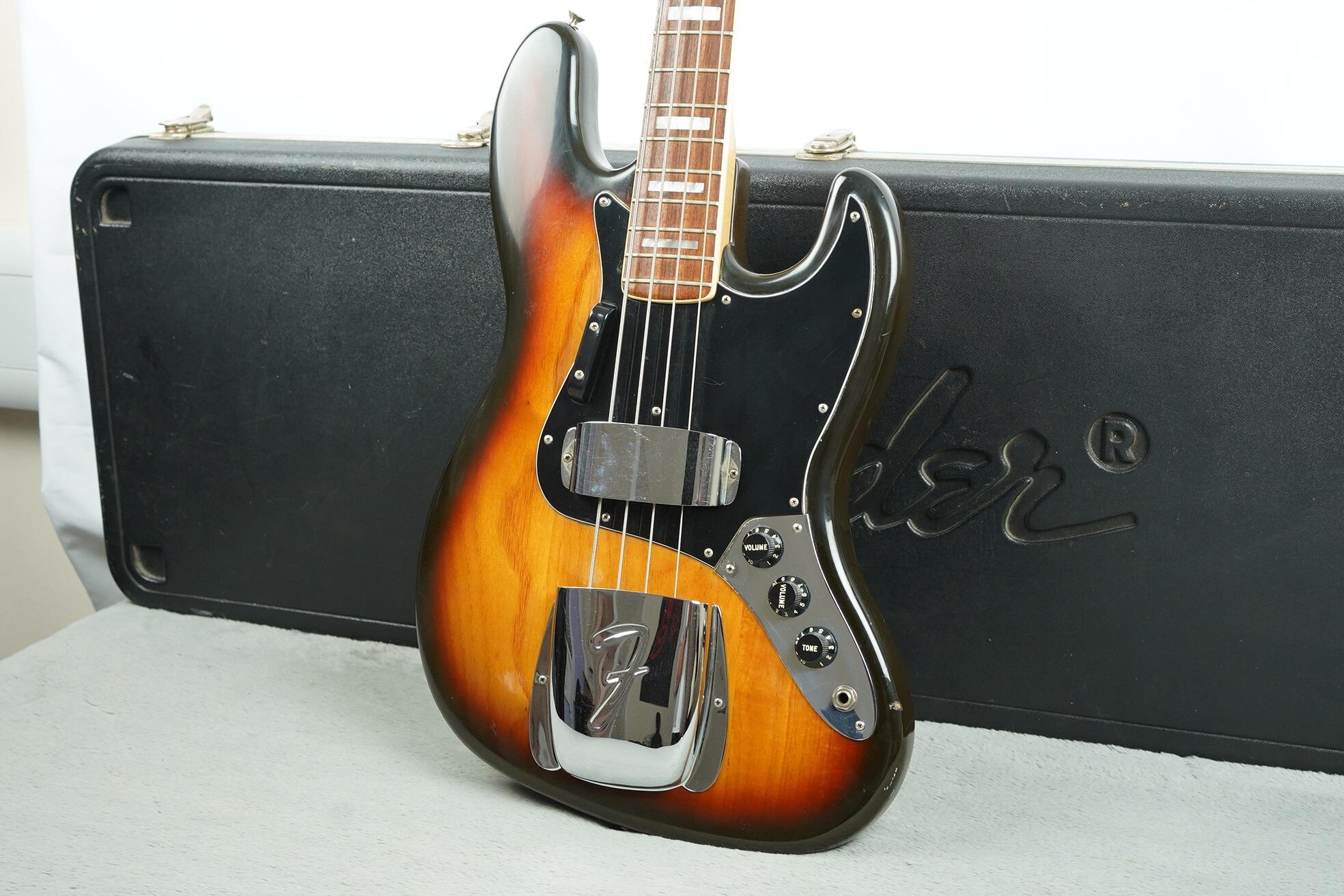 1978 Fender Jazz Bass, Sunburst - Image 4