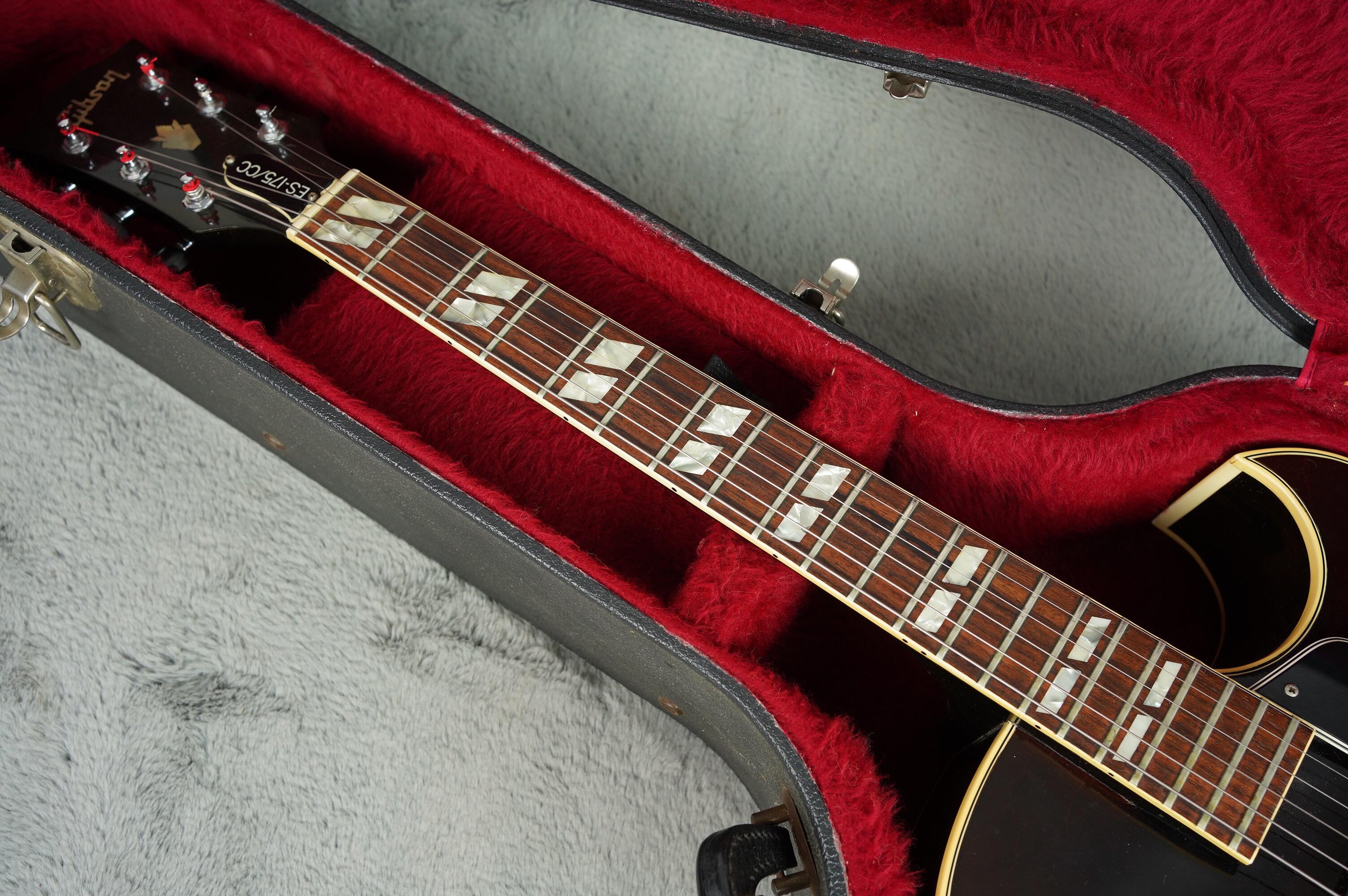 1979 Gibson ES-175 CC, Sunburst + OHSC - Image 5
