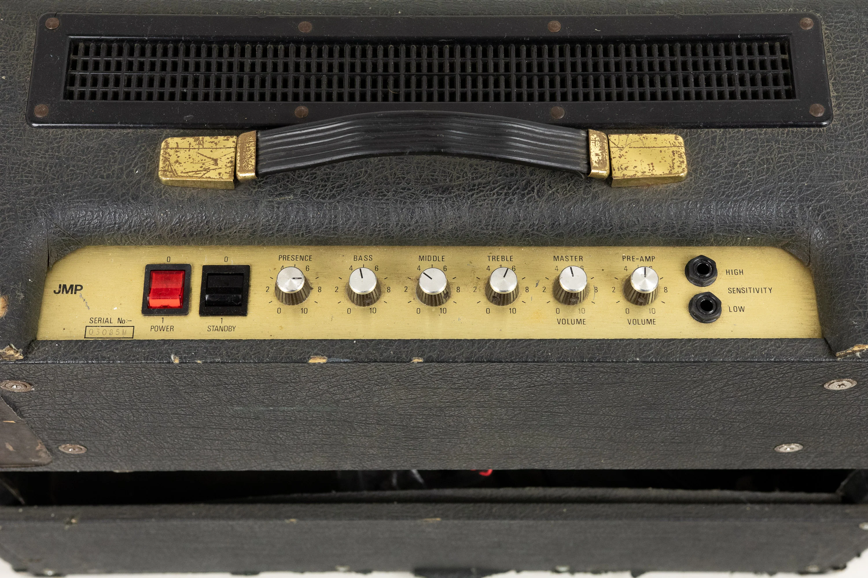 1980 Marshall JMP 50 Master Volume, Lead 2x12 Combo - Image 9
