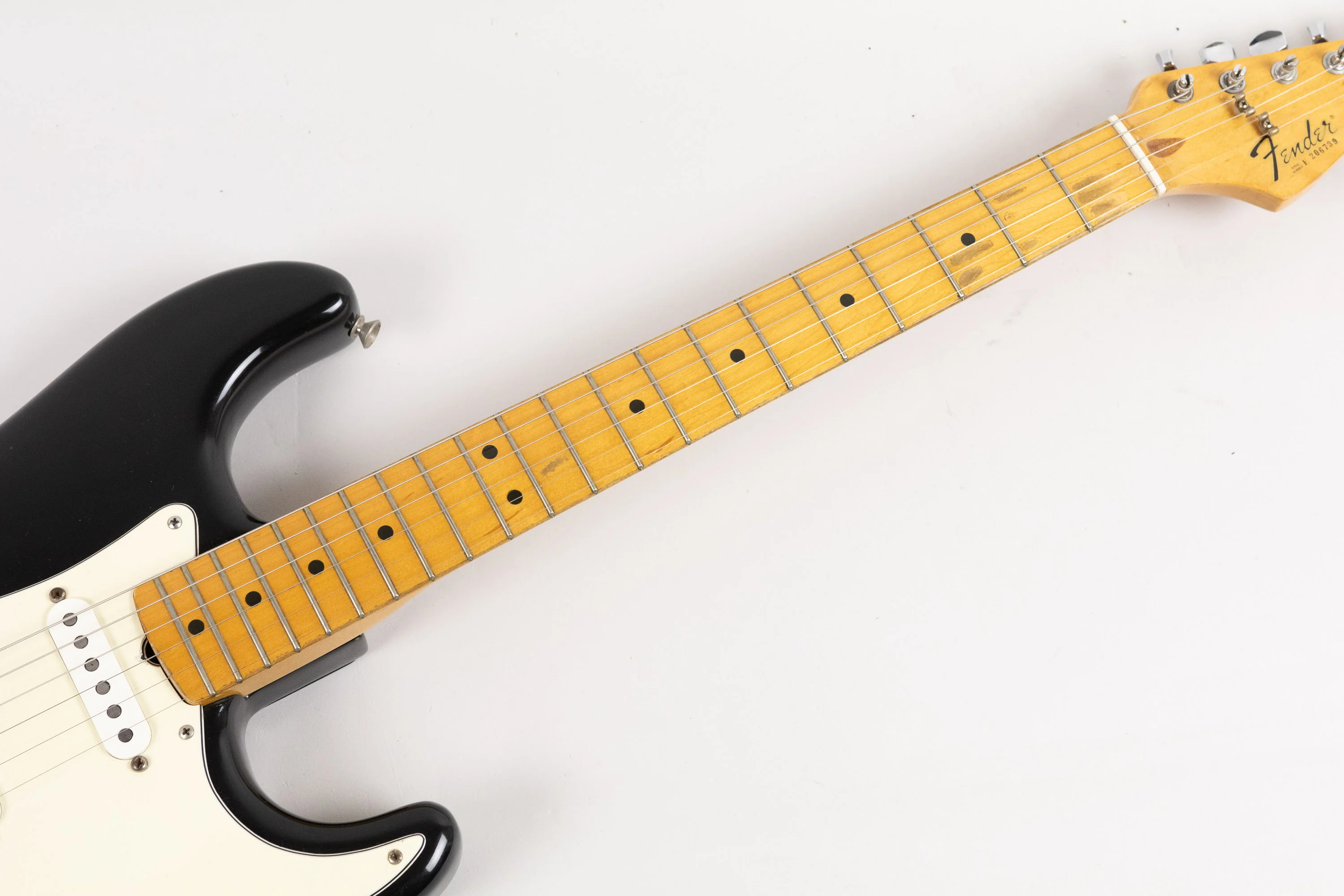 1982 Fender Stratocaster Standard (Dan Smith era), Black - Image 11