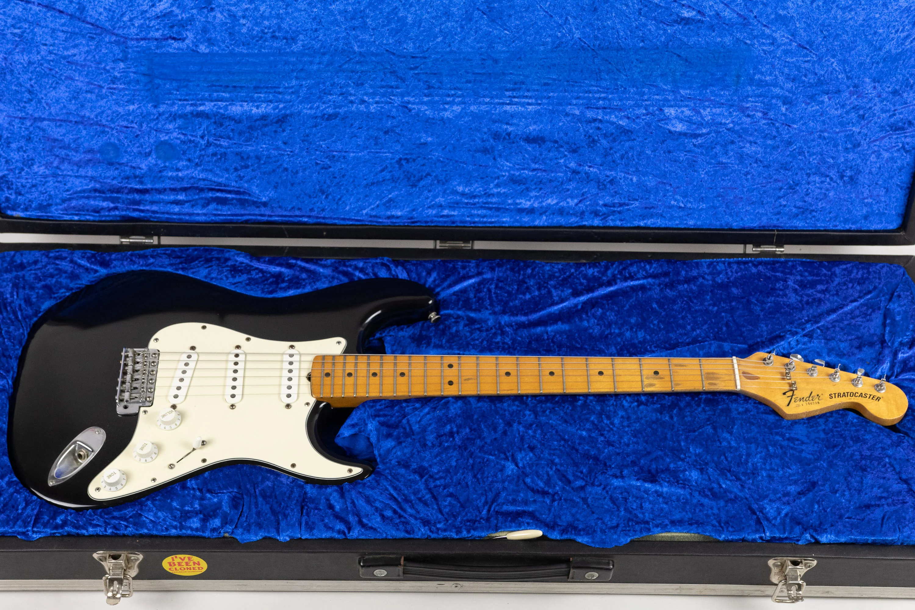 1982 Fender Stratocaster Standard (Dan Smith era), Black - Image 3