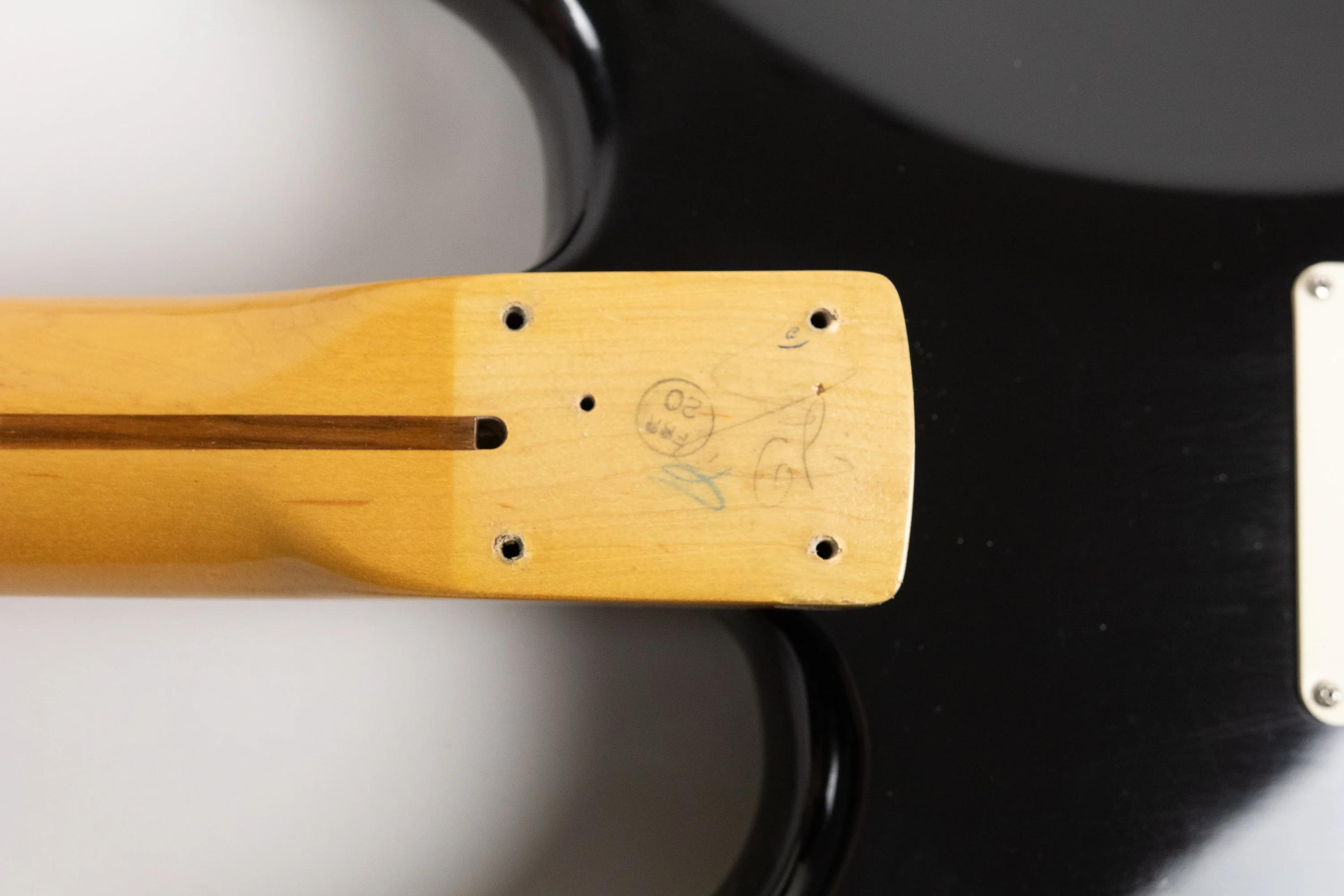 1982 Fender Stratocaster Standard (Dan Smith era), Black - Image 33