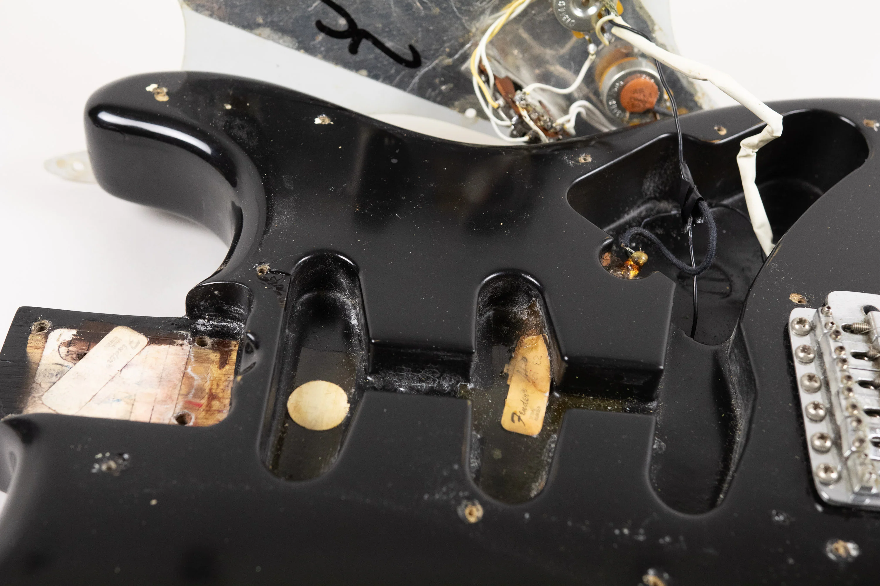 1982 Fender Stratocaster Standard (Dan Smith era), Black - Image 38