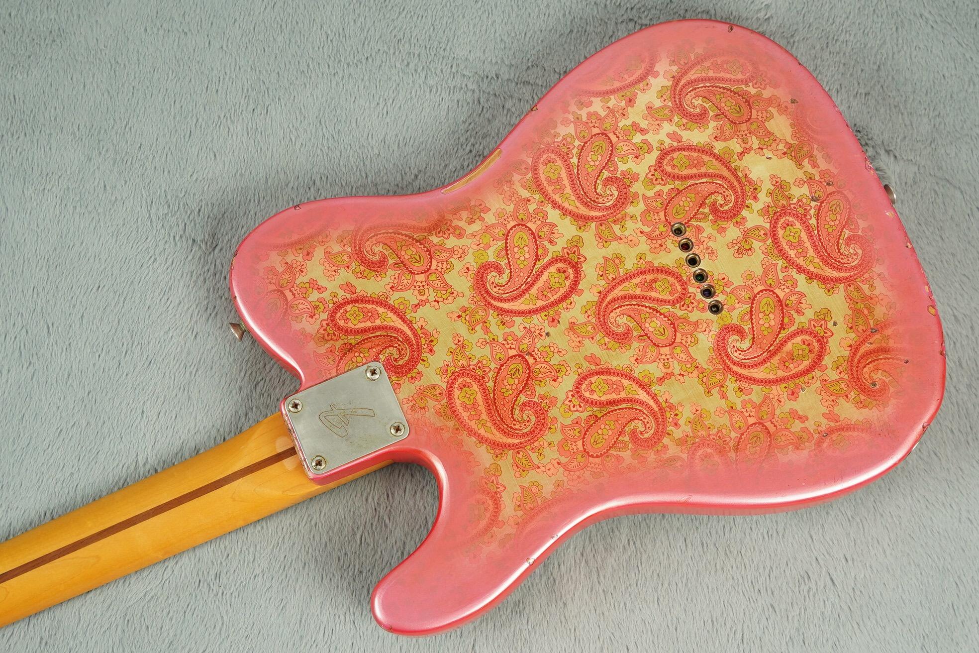 1983/4 Fender JV Telecaster, Pink Paisley + HSC - Image 17