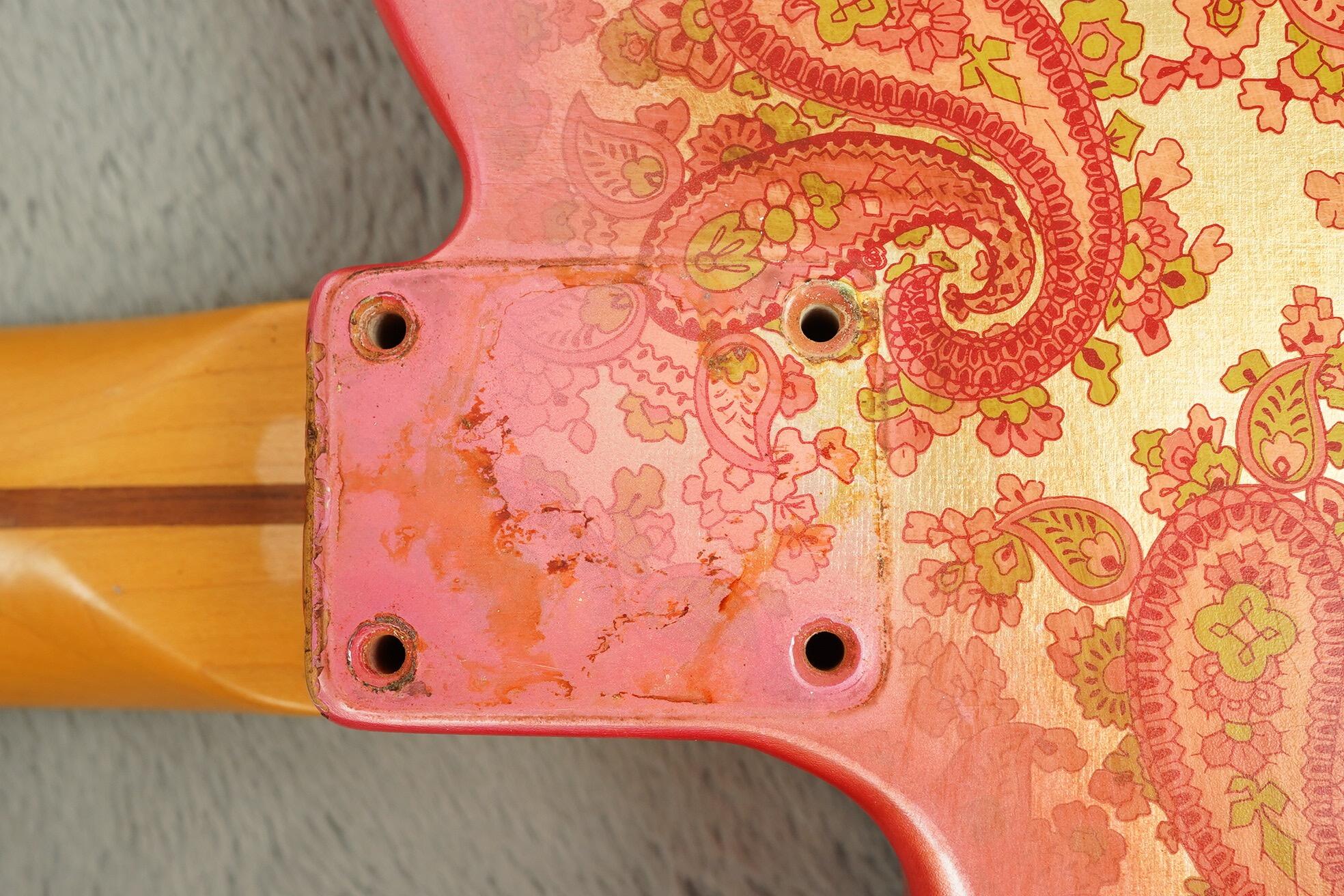 1983/4 Fender JV Telecaster, Pink Paisley + HSC - Image 29