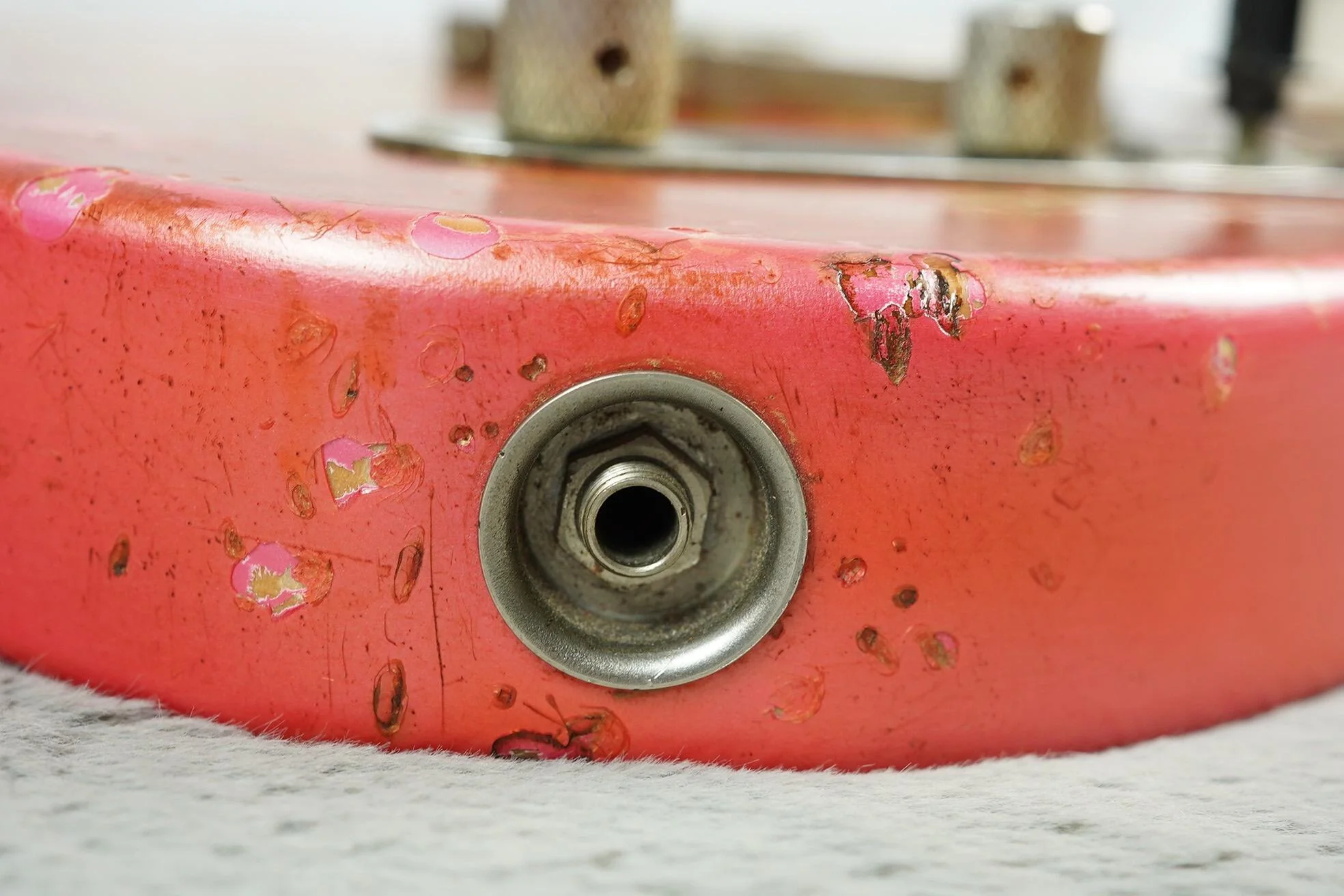 1983/4 Fender JV Telecaster, Pink Paisley + HSC - Image 8