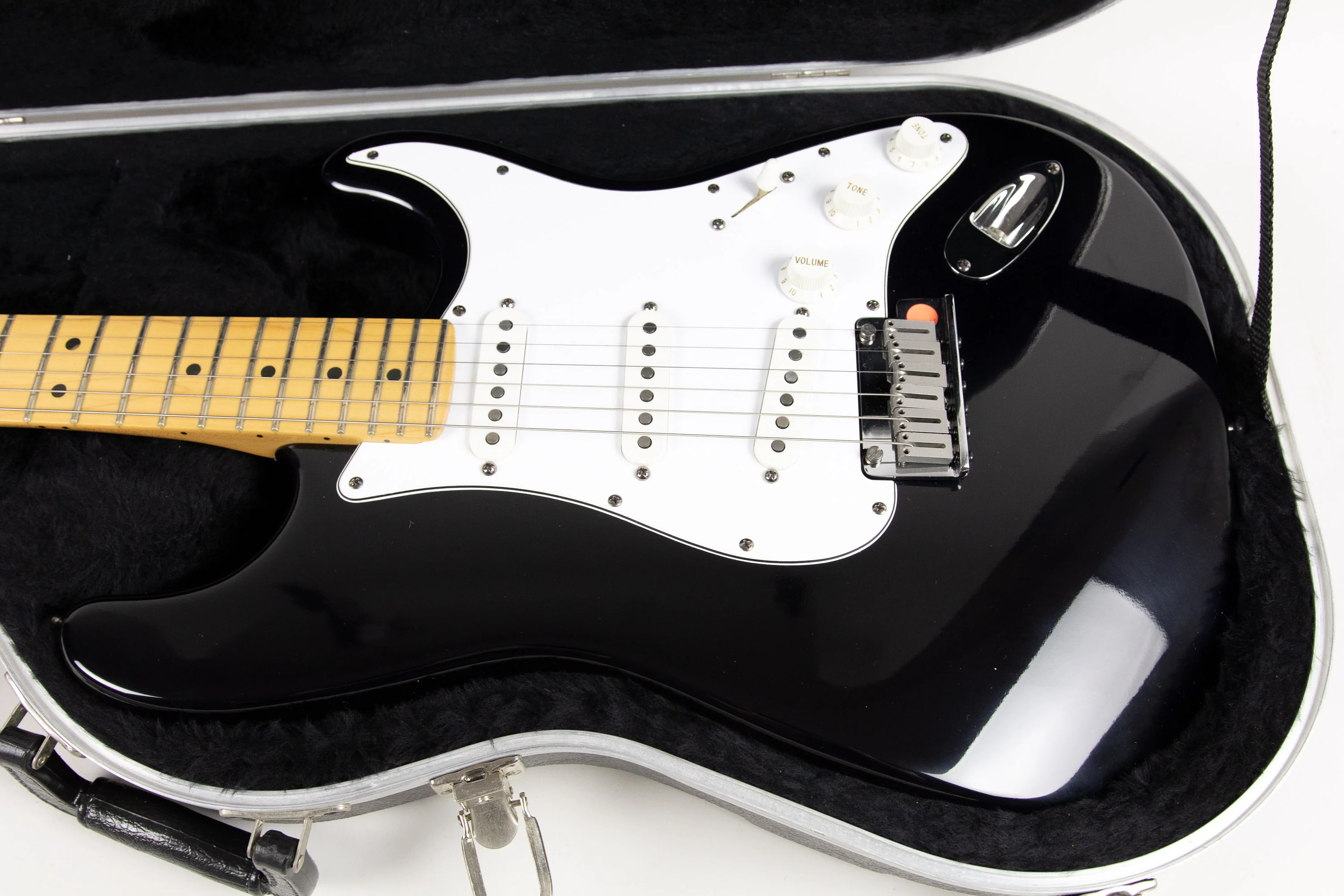 1995 Fender Stratocaster, Black - Image 4