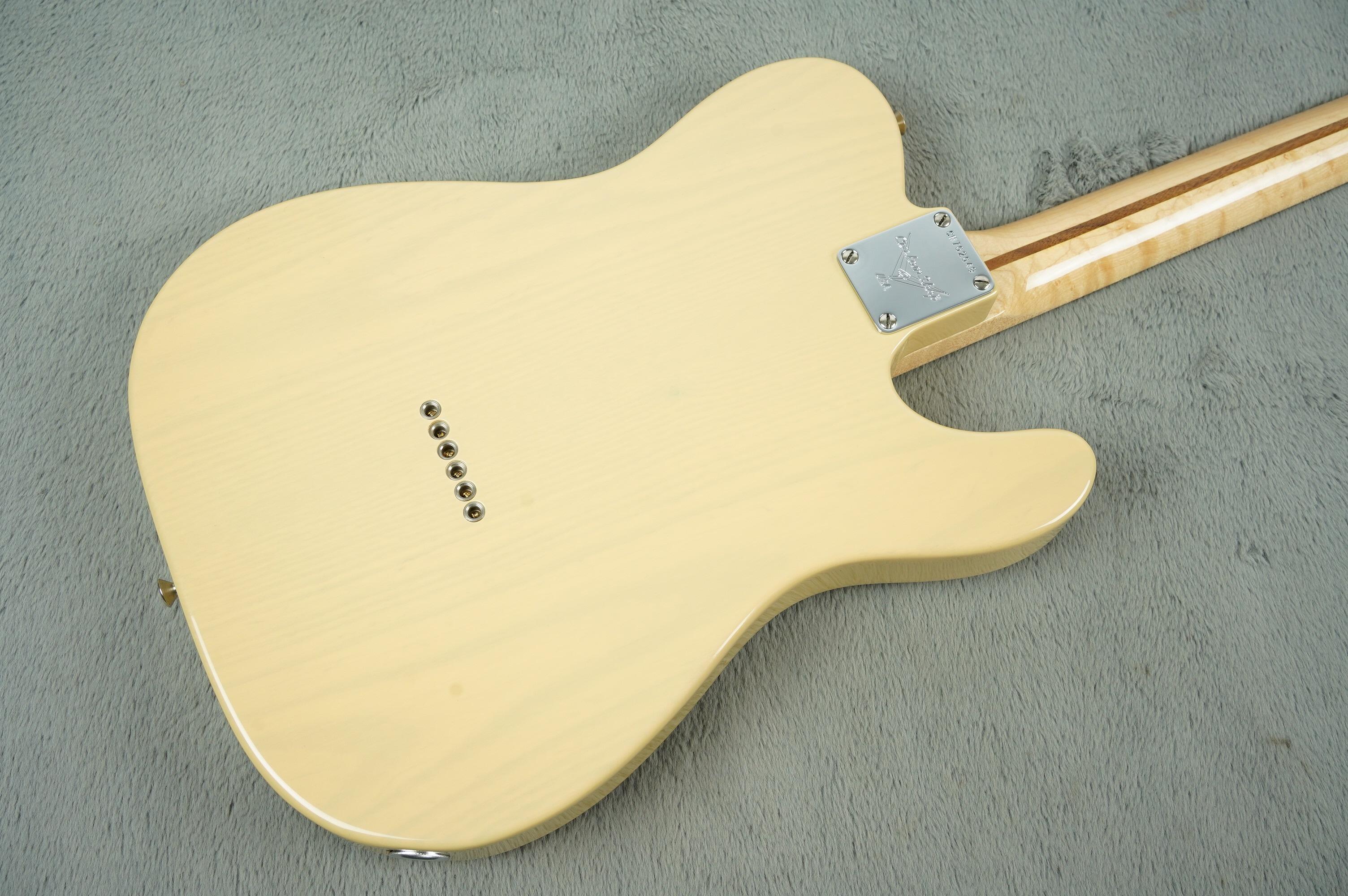 1998 Fender Custom Shop '52 Reissue Telecaster, Blonde, Lefty - Image 22