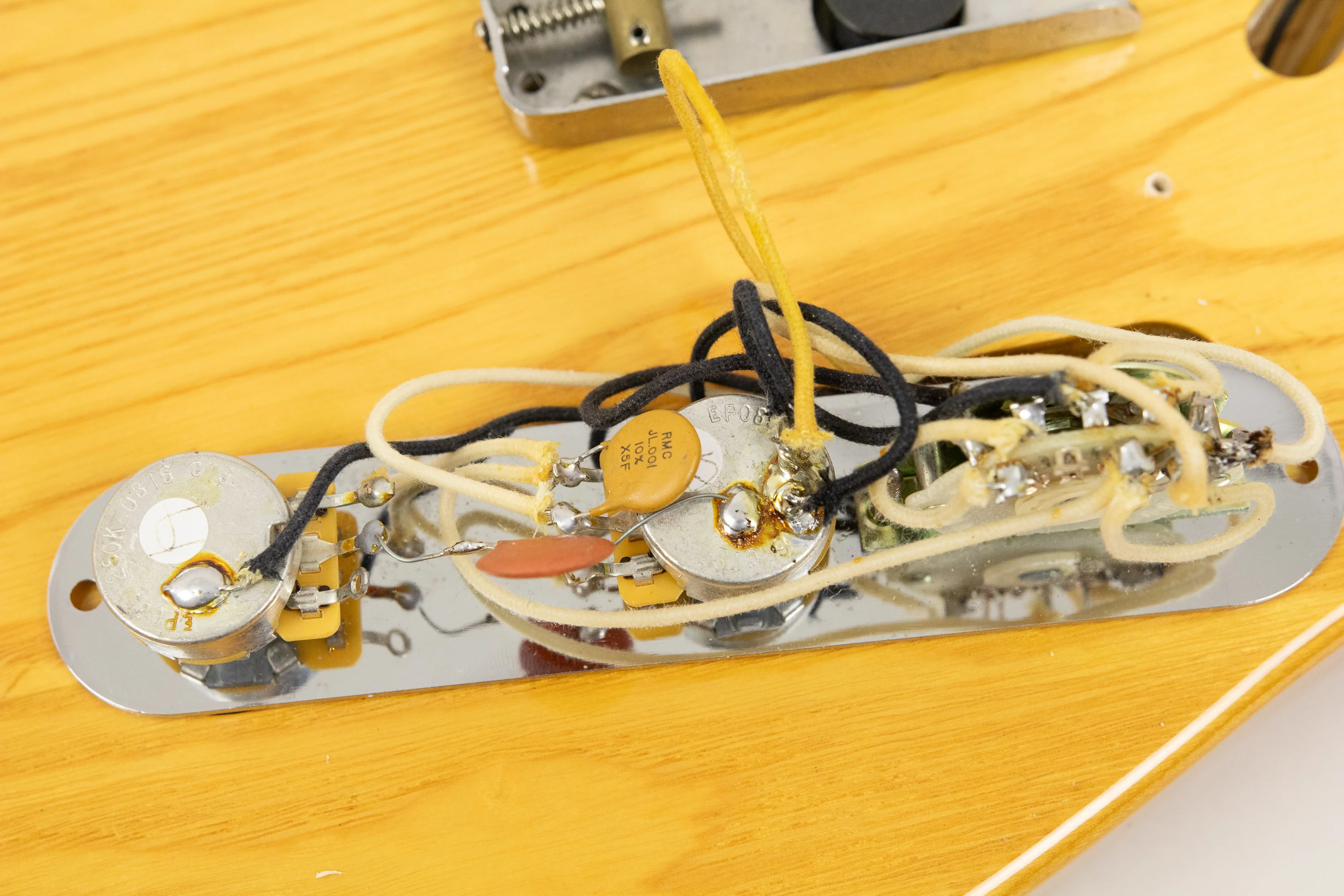 2002 Fender CIJ TL-52V Telecaster, Blonde - Image 27