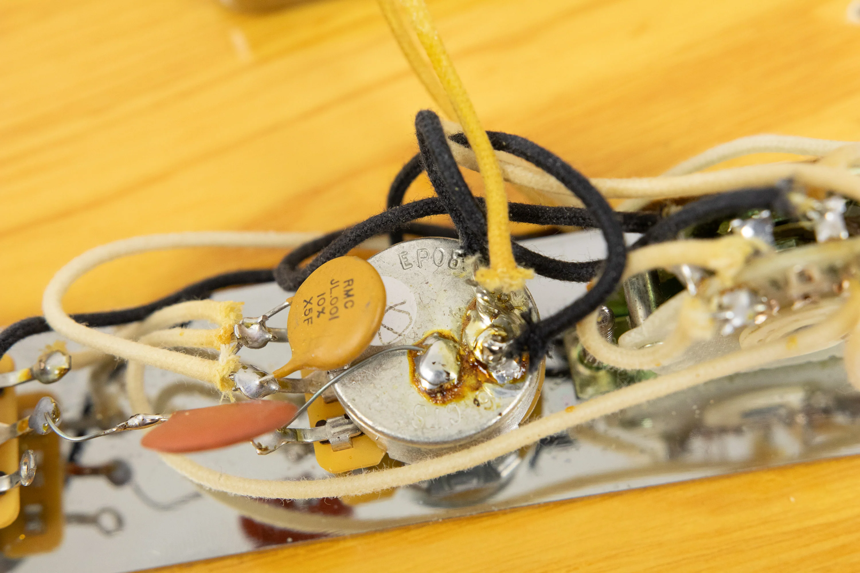 2002 Fender CIJ TL-52V Telecaster, Blonde - Image 29