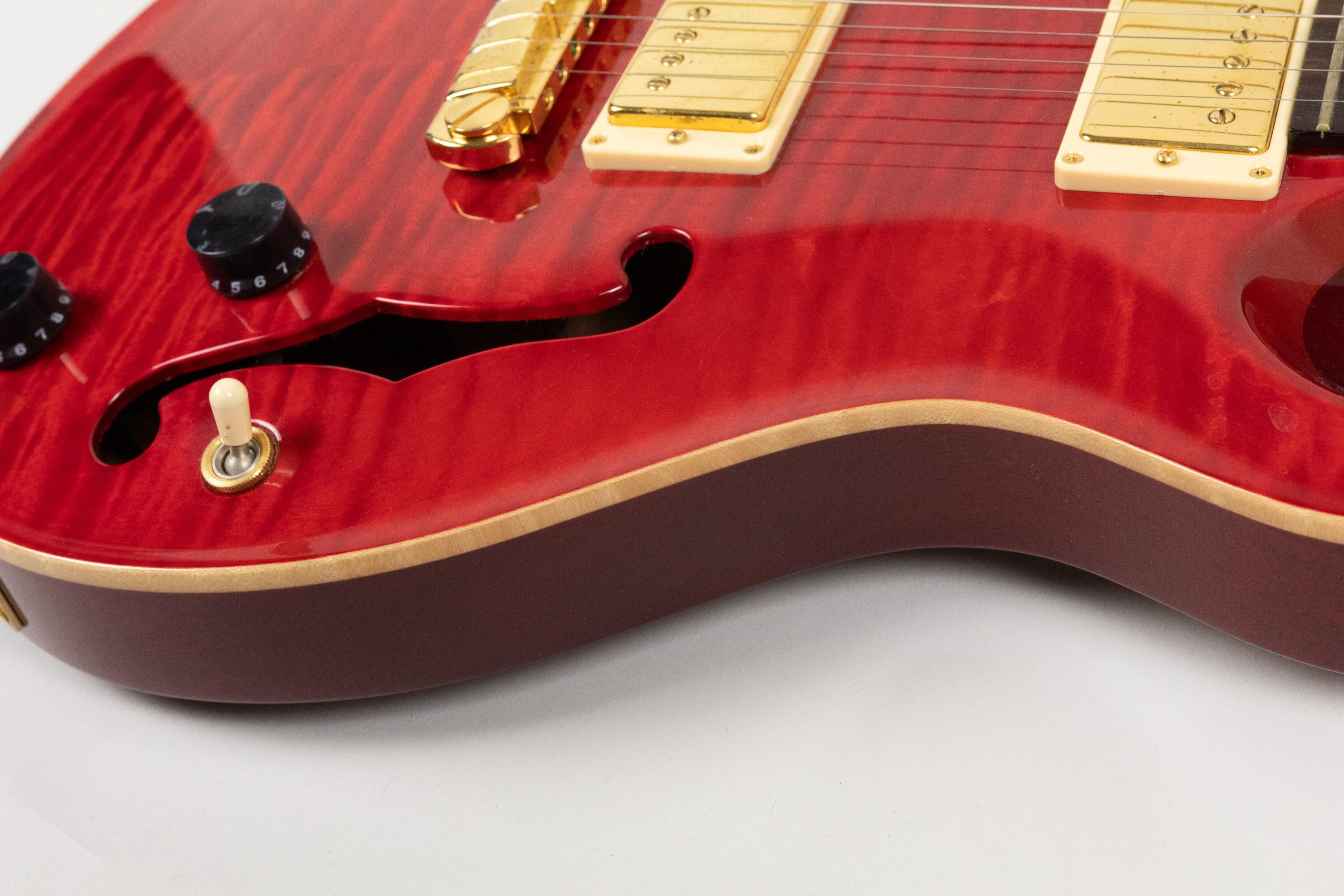 2002 PRS McCarty Hollowbody II, Red - Image 10