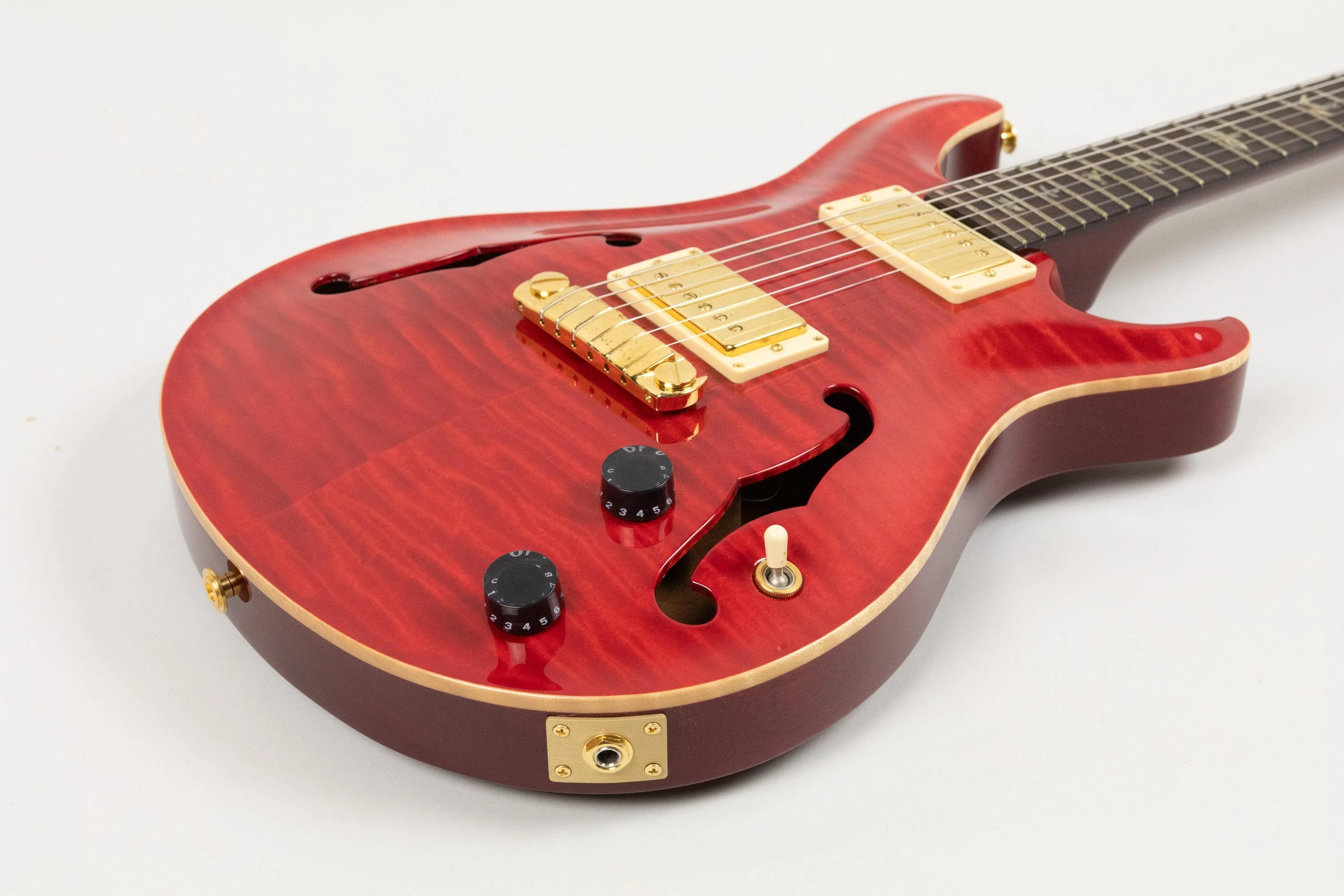 2002 PRS McCarty Hollowbody II, Red - Image 6