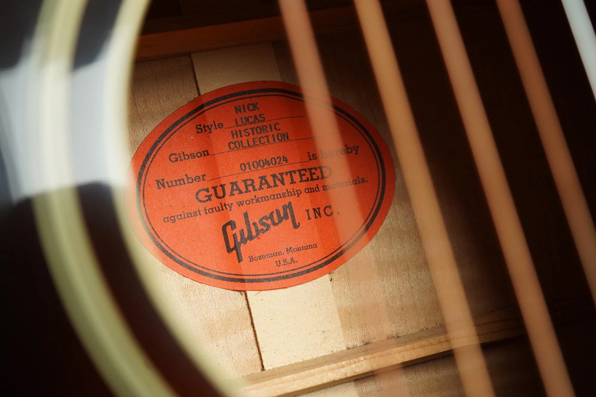 2004 Gibson Nick Lucas Historic Reissue + OHSC - Image 26