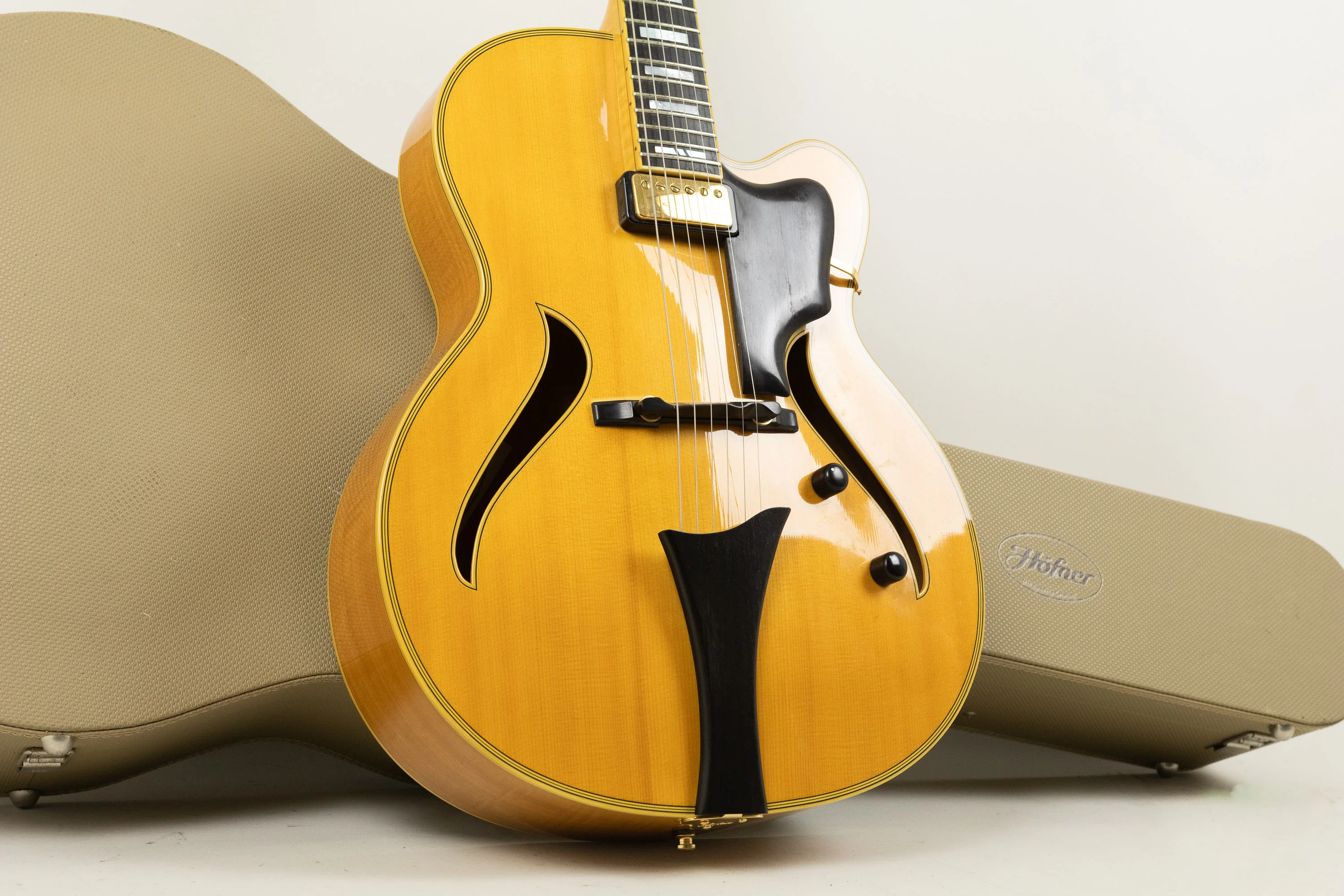 2004 Hofner Jazzica custom, Natural - Image 2