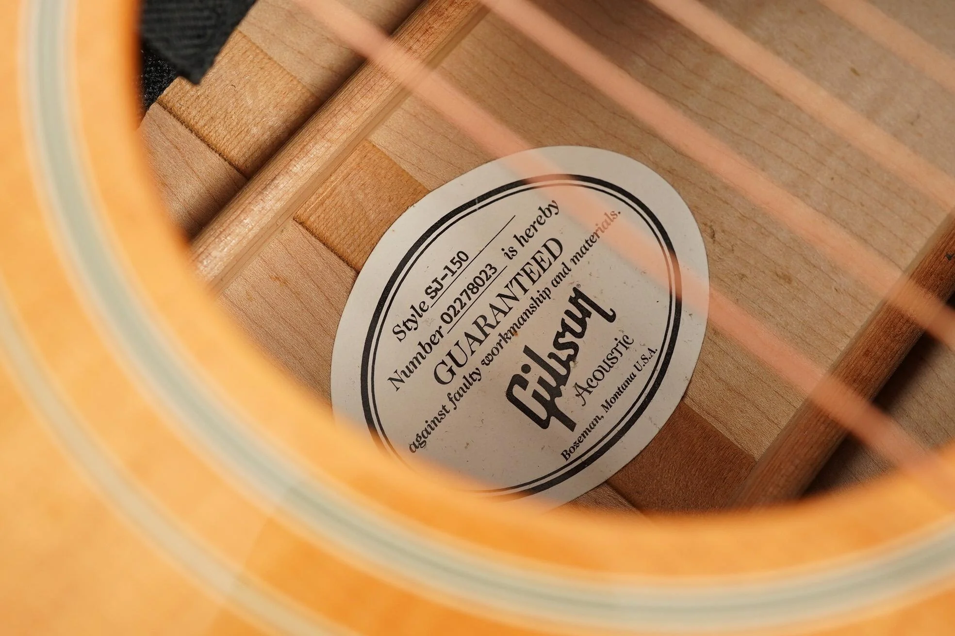 2008 Gibson SJ-150, Natural - Image 15