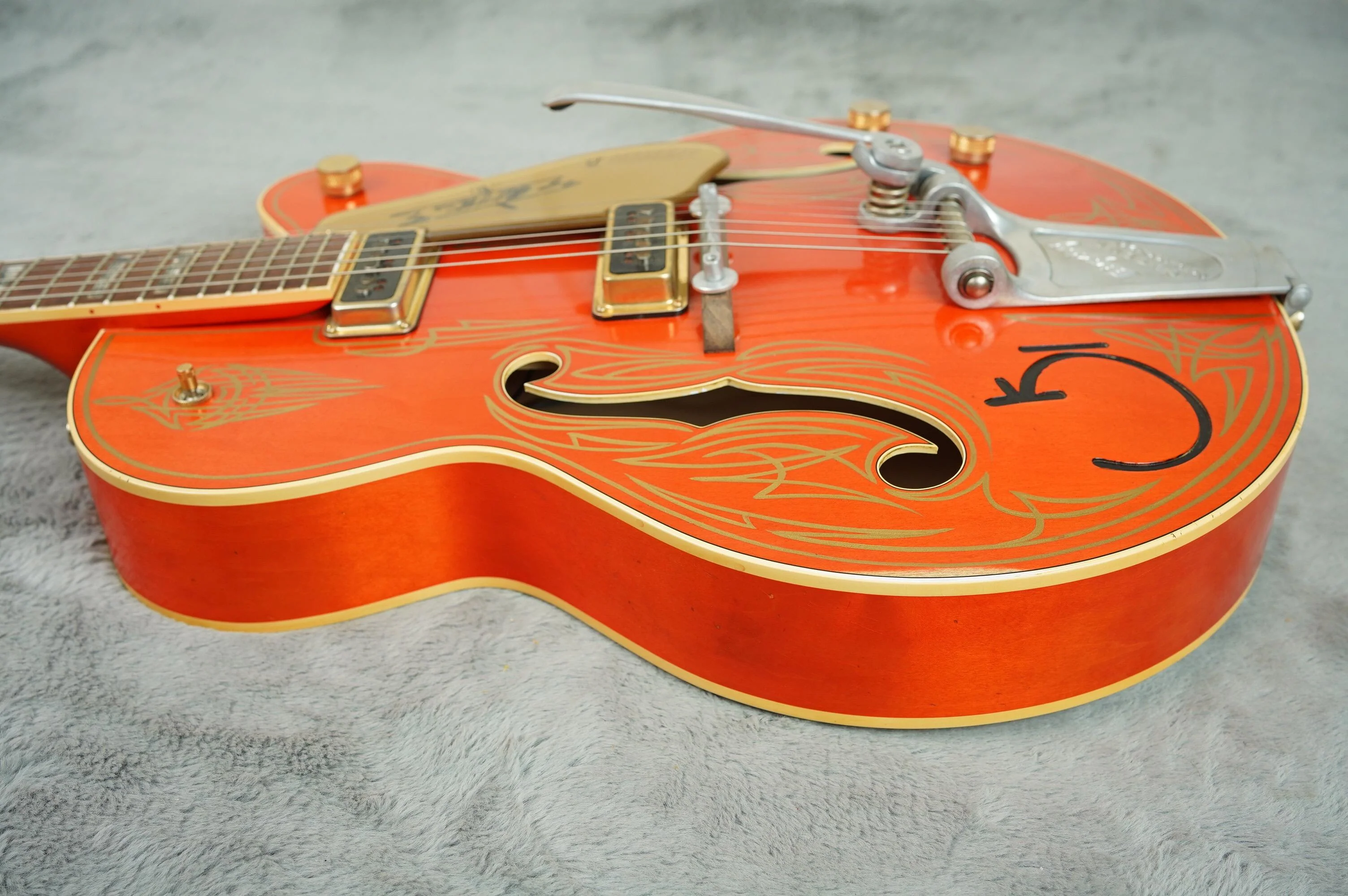 2009 Gretsch G6120WCST Stephen Stern Masterbuilt + OHSC + Shipping Carton - Image 11
