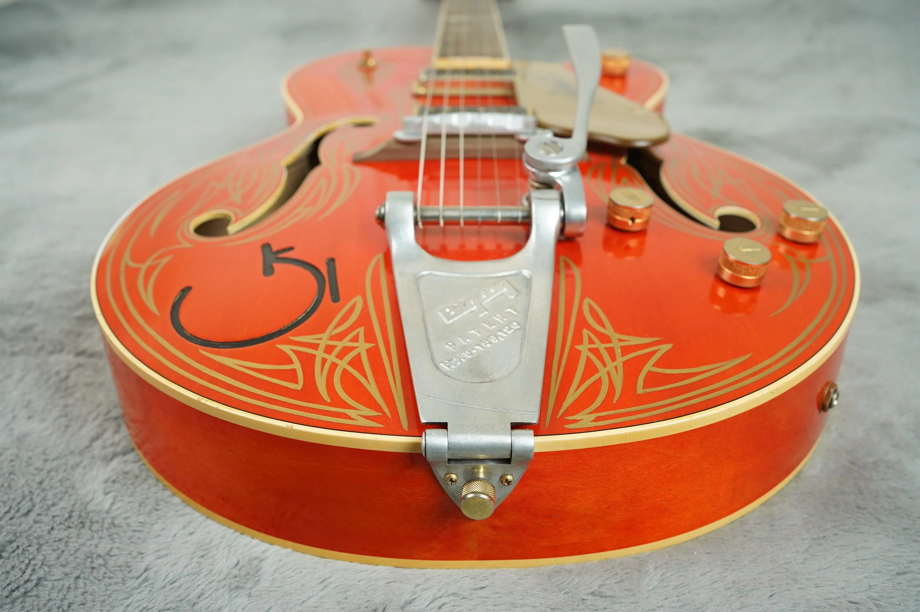 2009 Gretsch G6120WCST Stephen Stern Masterbuilt + OHSC + Shipping Carton - Image 12