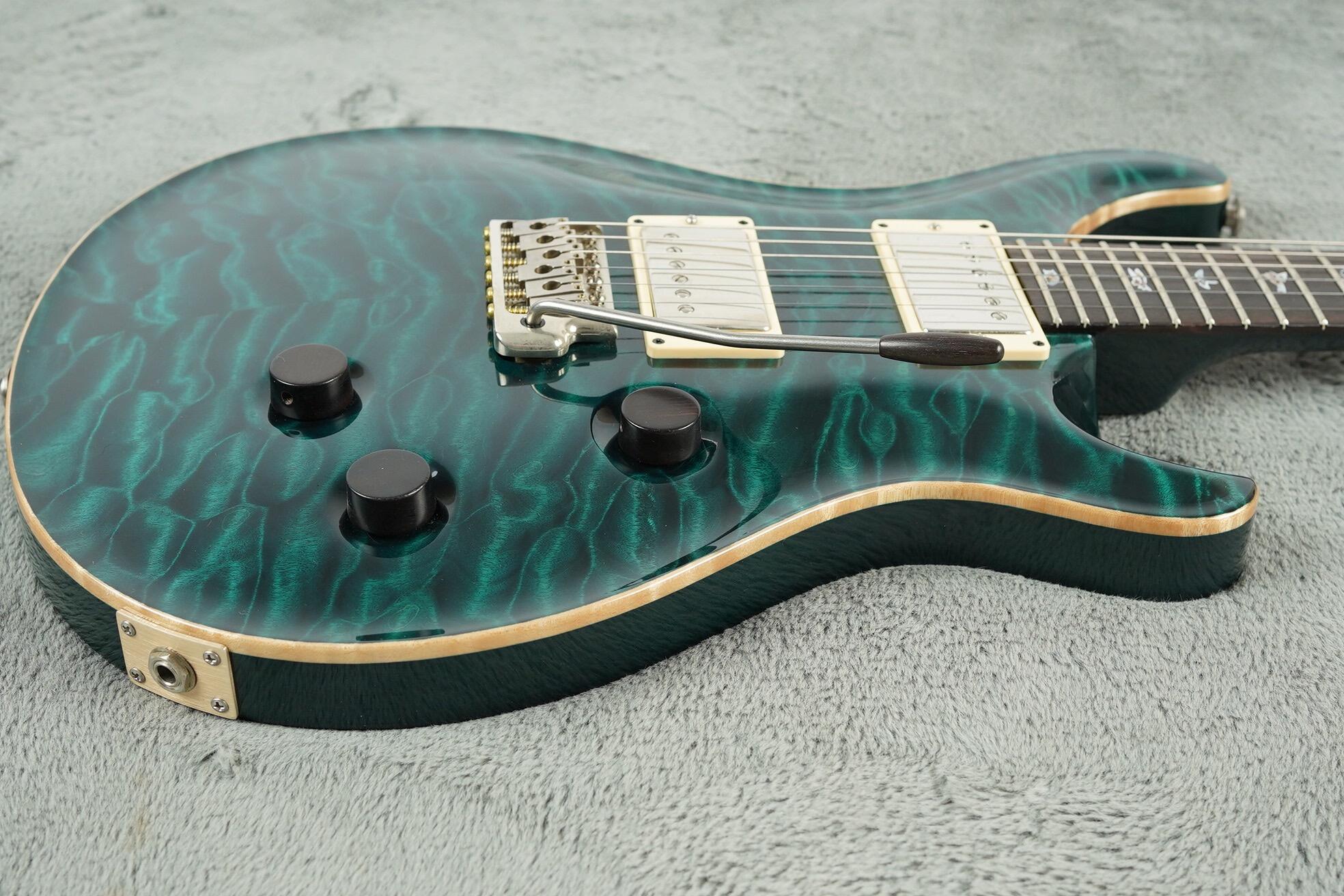 2009 PRS Private Stock Custom 24, Teal Black + OHSC - Image 10