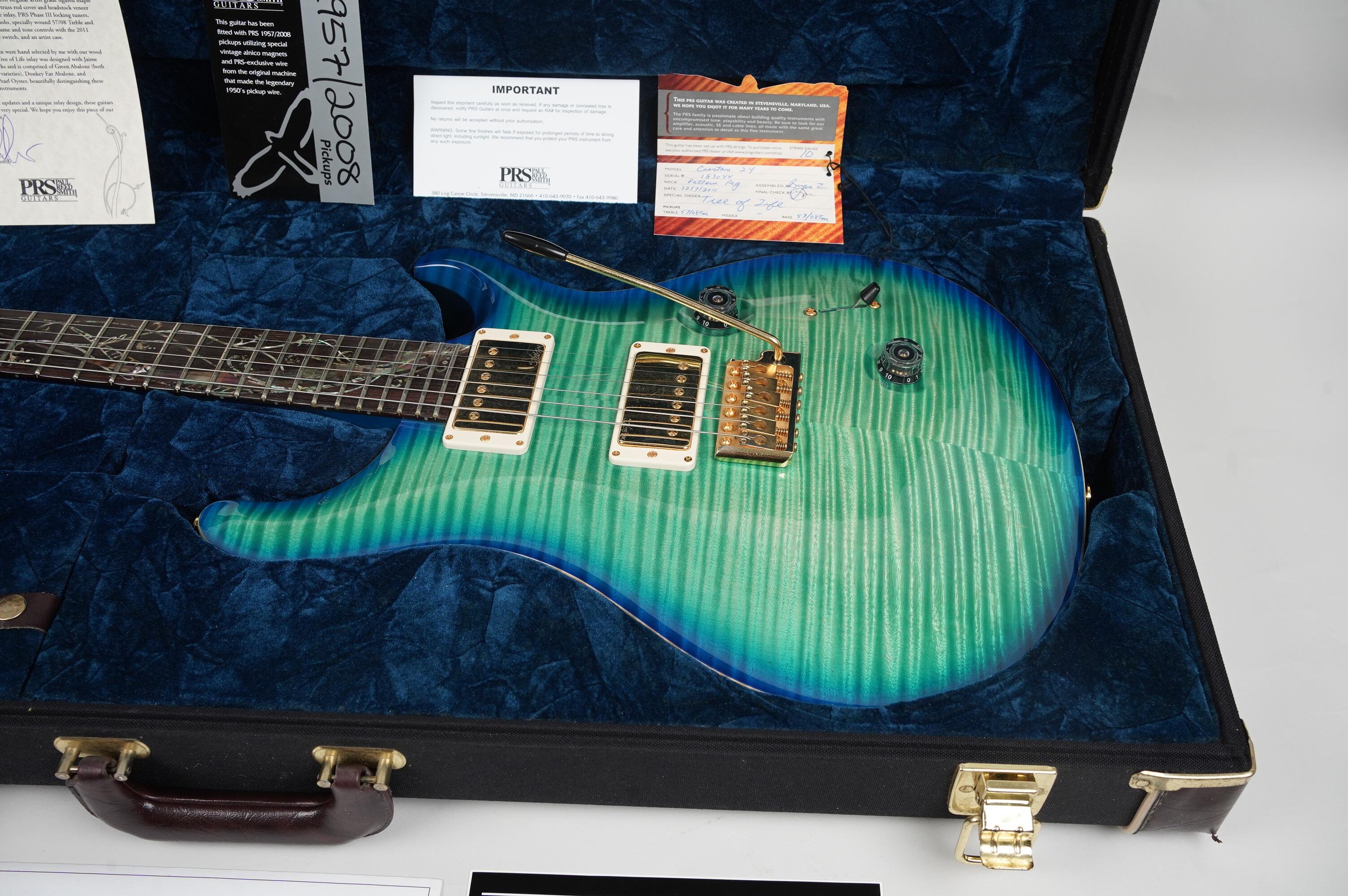 2011 PRS Tree of Life Custom 24 Limited Edition - Image 4