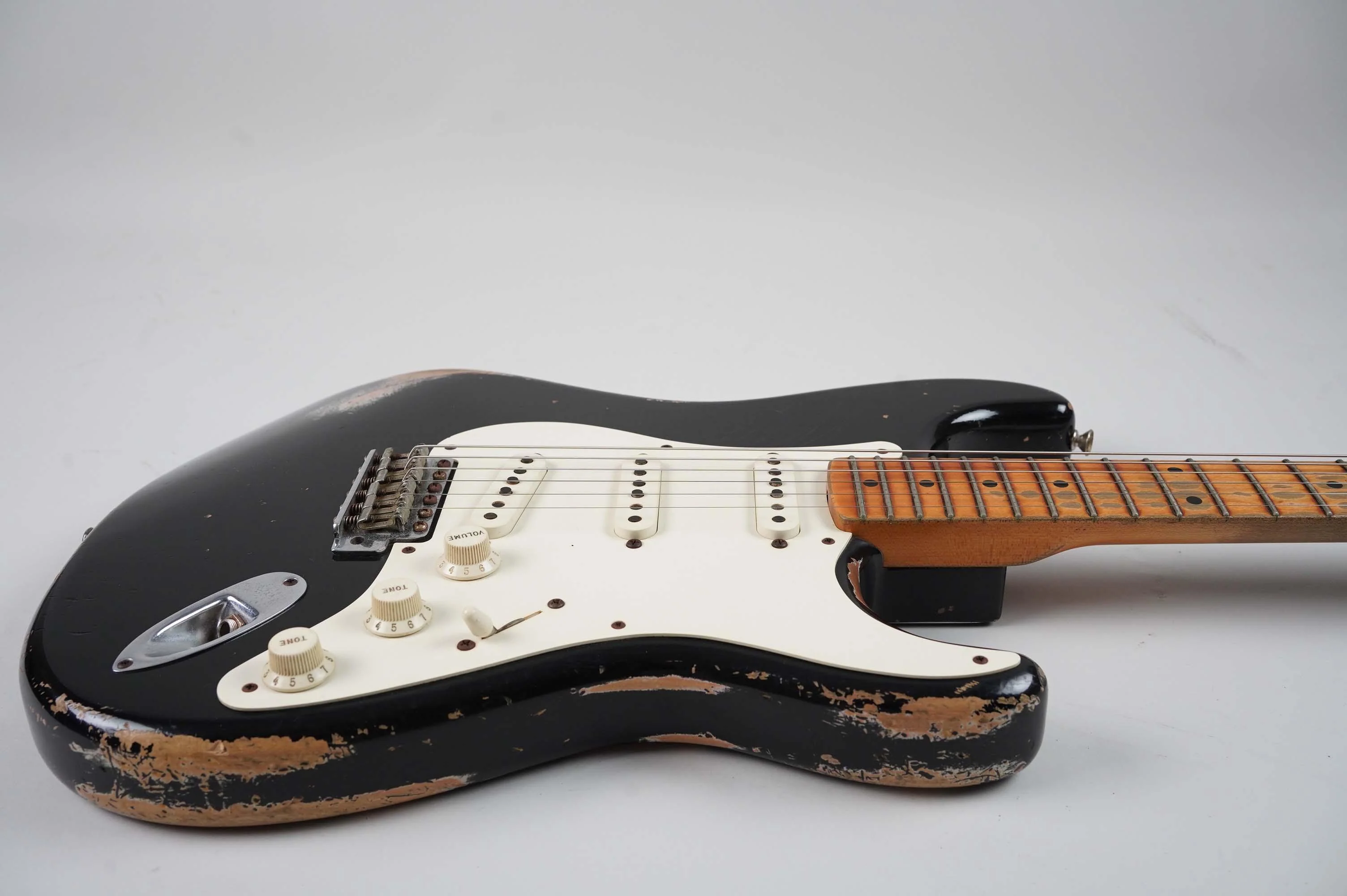 2013 Fender Custom Shop 1956 Stratocaster Relic, Black - Image 11