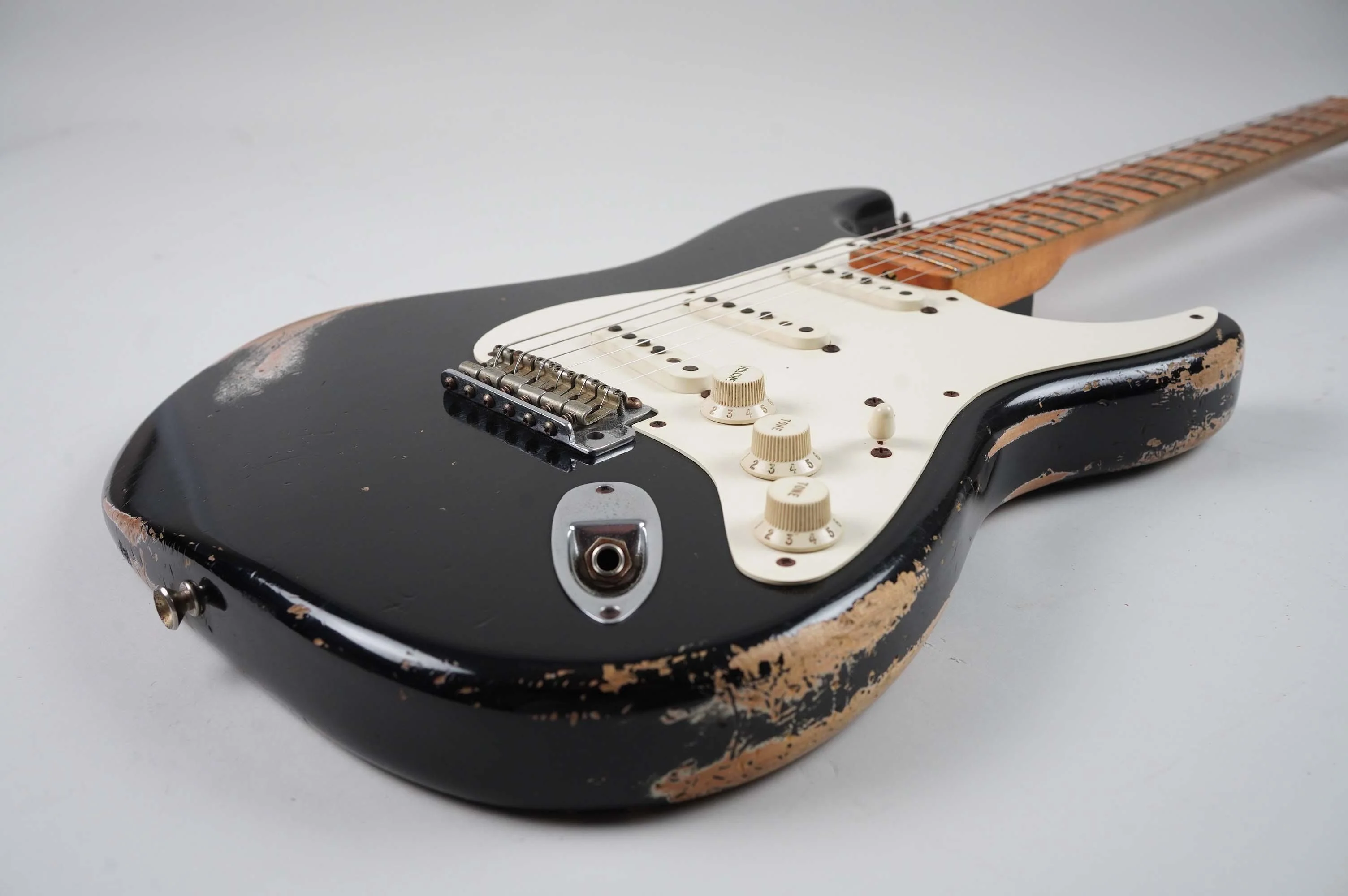 2013 Fender Custom Shop 1956 Stratocaster Relic, Black - Image 12