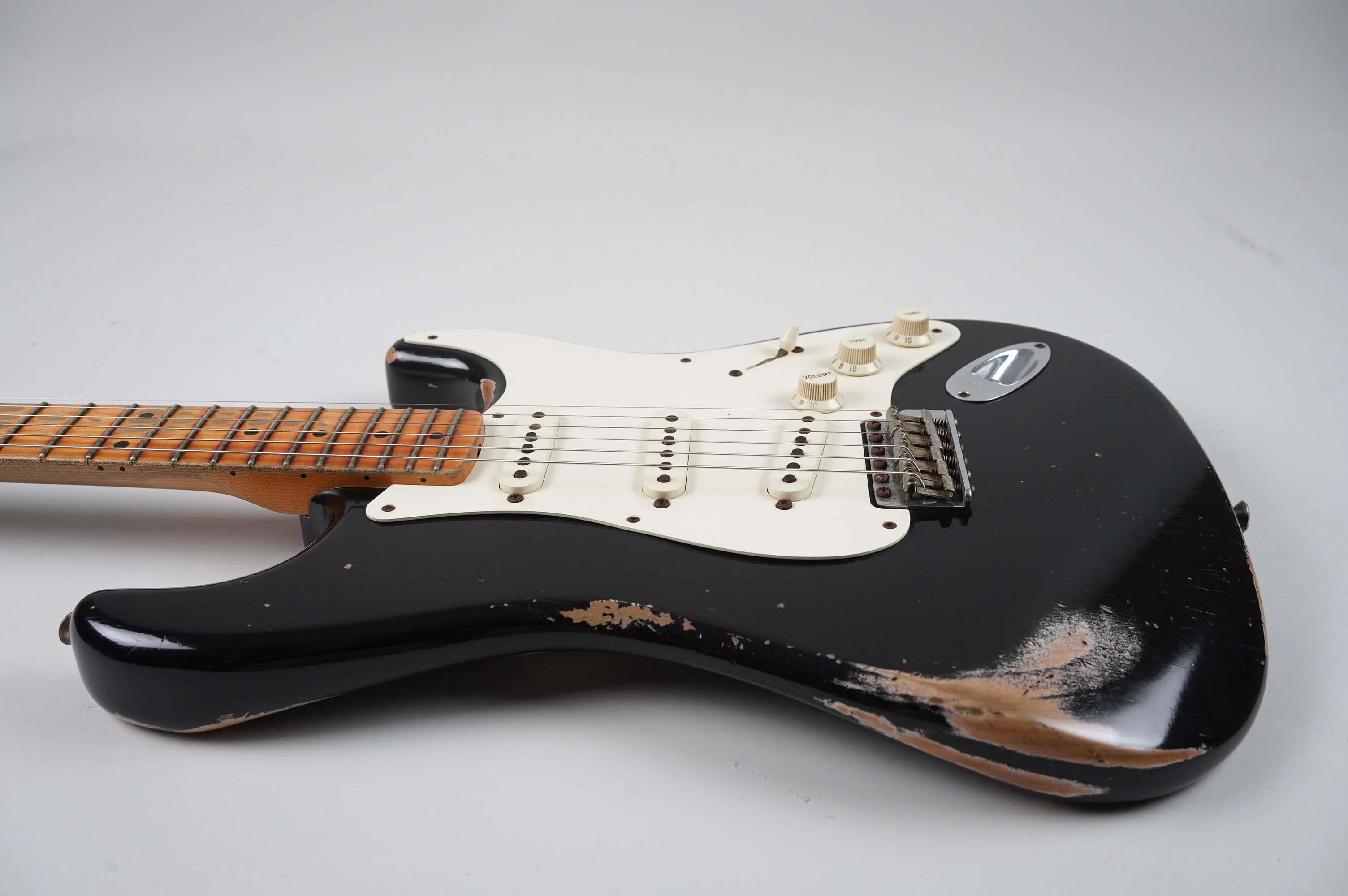 2013 Fender Custom Shop 1956 Stratocaster Relic, Black - Image 15