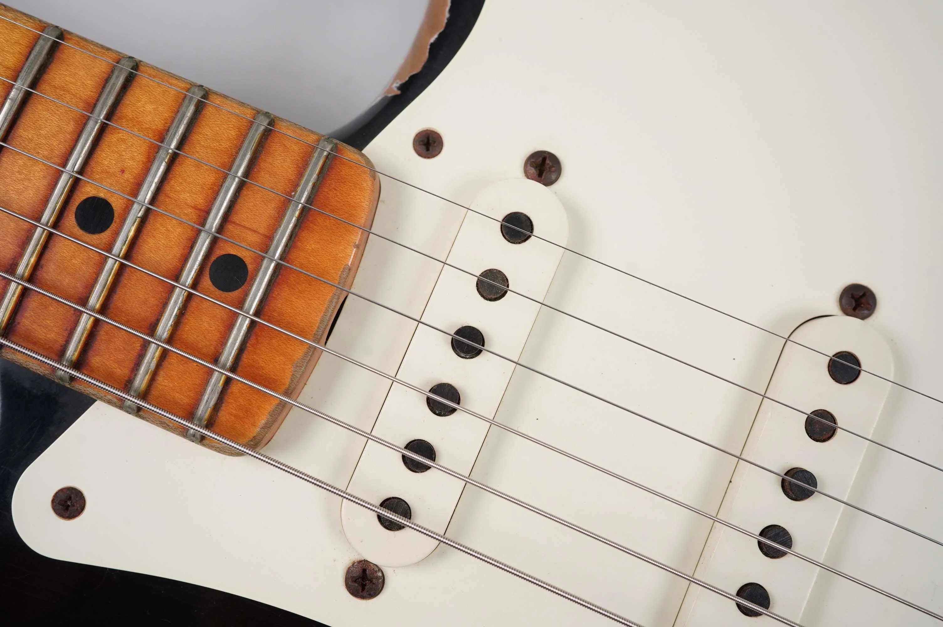 2013 Fender Custom Shop 1956 Stratocaster Relic, Black - Image 16