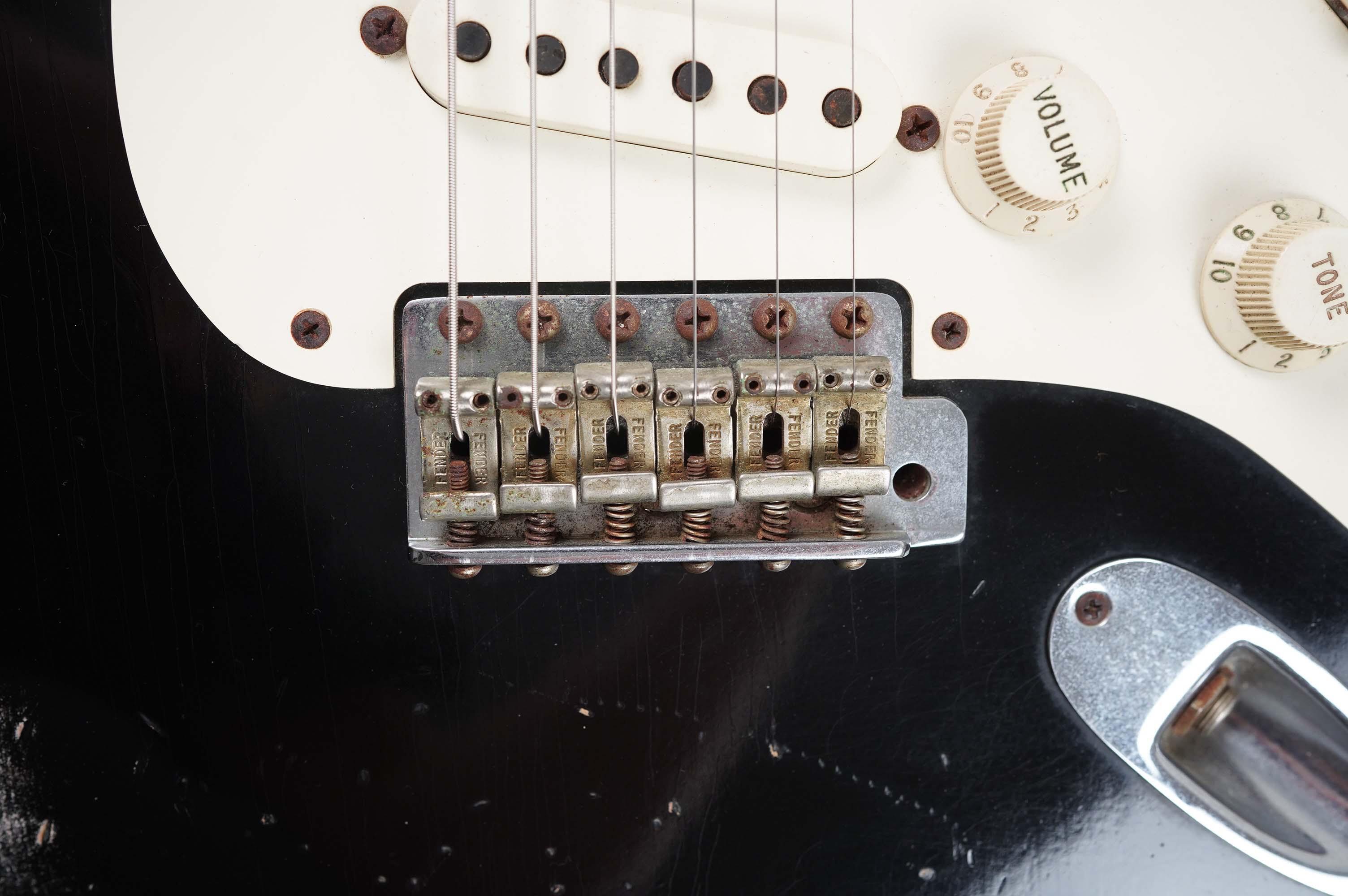 2013 Fender Custom Shop 1956 Stratocaster Relic, Black - Image 20