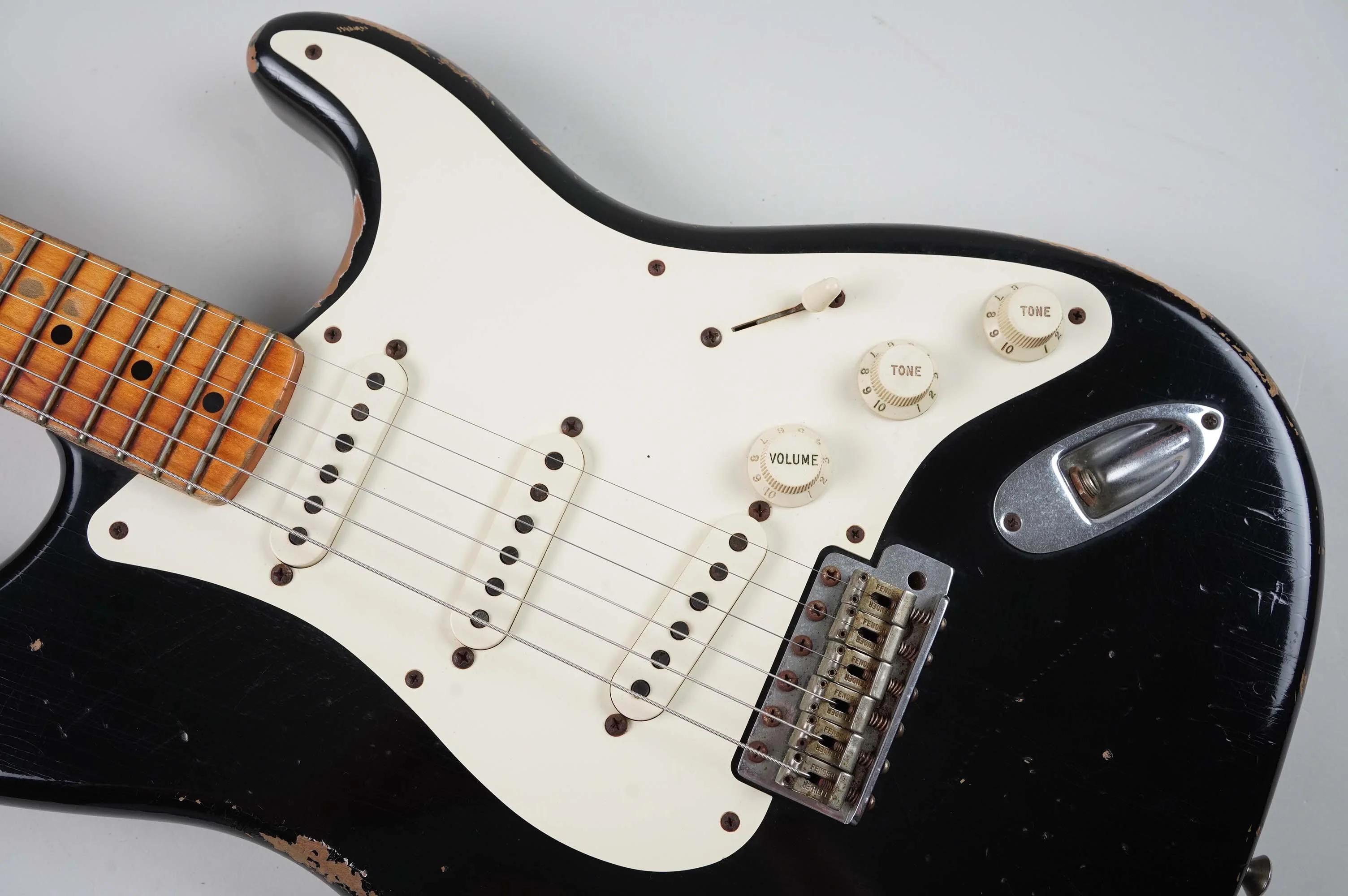 2013 Fender Custom Shop 1956 Stratocaster Relic, Black - Image 24