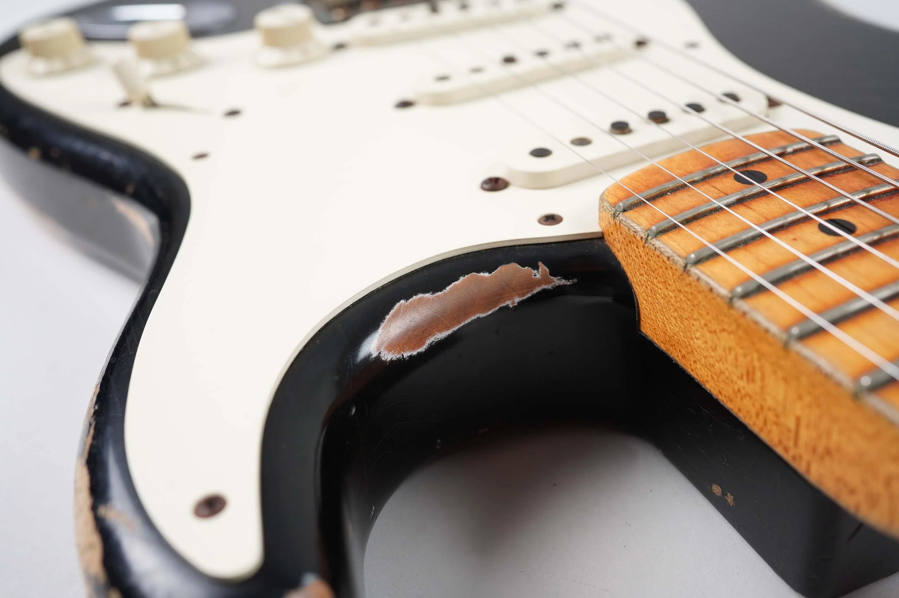 2013 Fender Custom Shop 1956 Stratocaster Relic, Black - Image 33