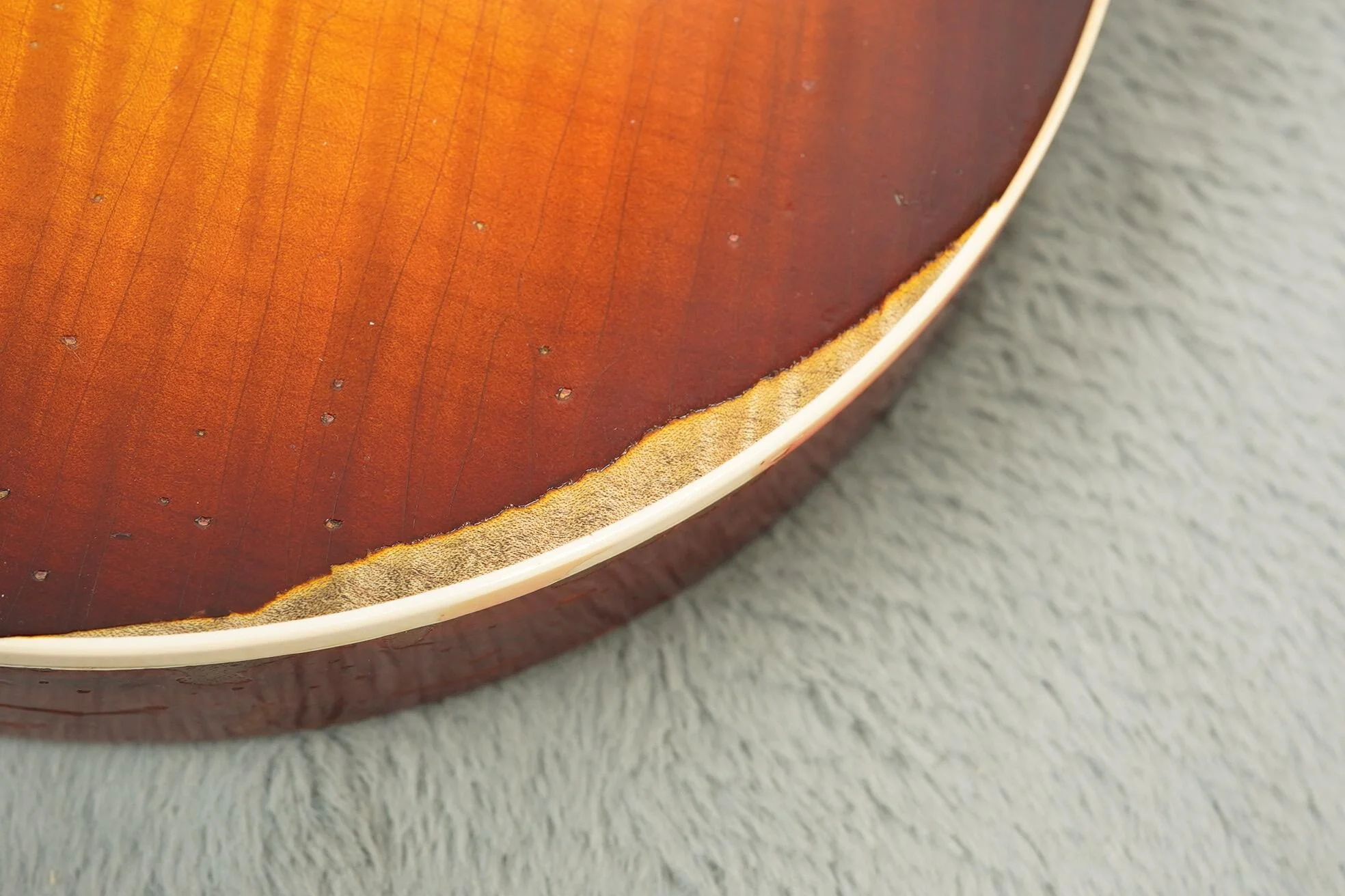 2013 Gibson '59 Reissue Les Paul Standard Heavy Aged, Tobacco Burst - Image 12