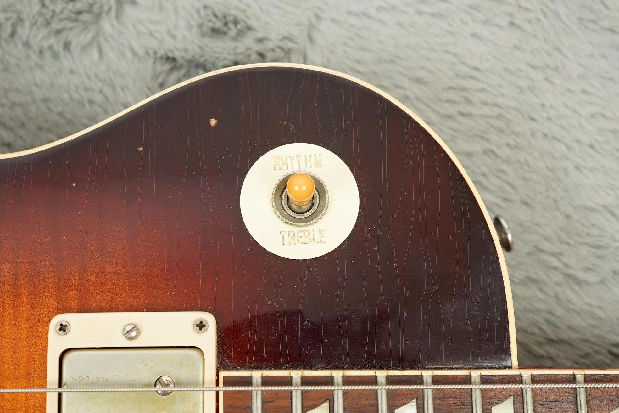 2013 Gibson '59 Reissue Les Paul Standard Heavy Aged, Tobacco Burst - Image 13