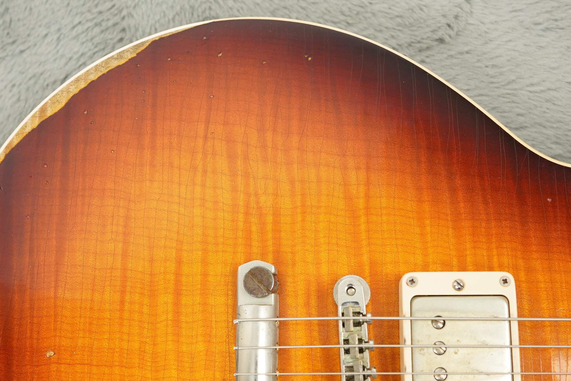 2013 Gibson '59 Reissue Les Paul Standard Heavy Aged, Tobacco Burst - Image 18