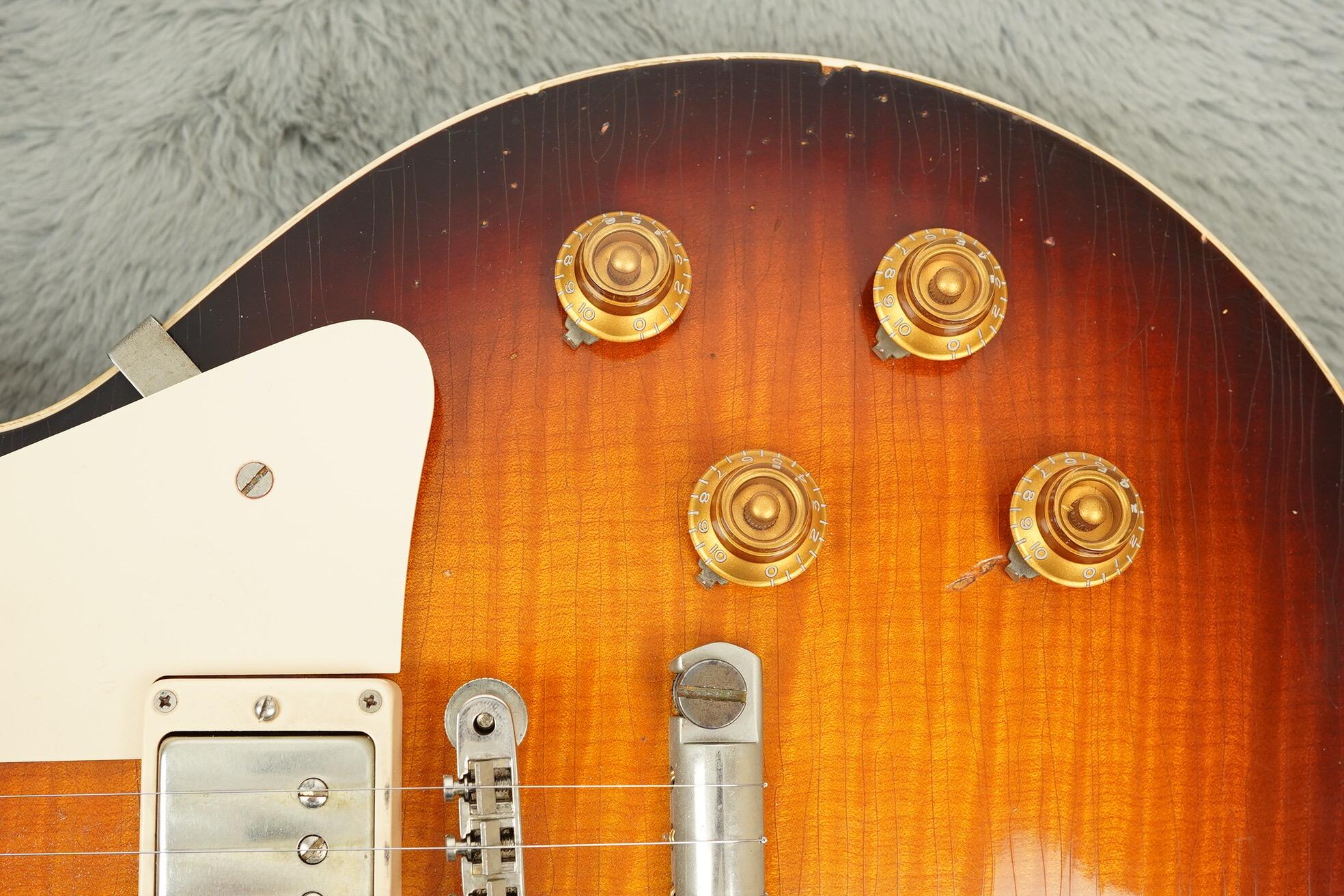 2013 Gibson '59 Reissue Les Paul Standard Heavy Aged, Tobacco Burst - Image 19