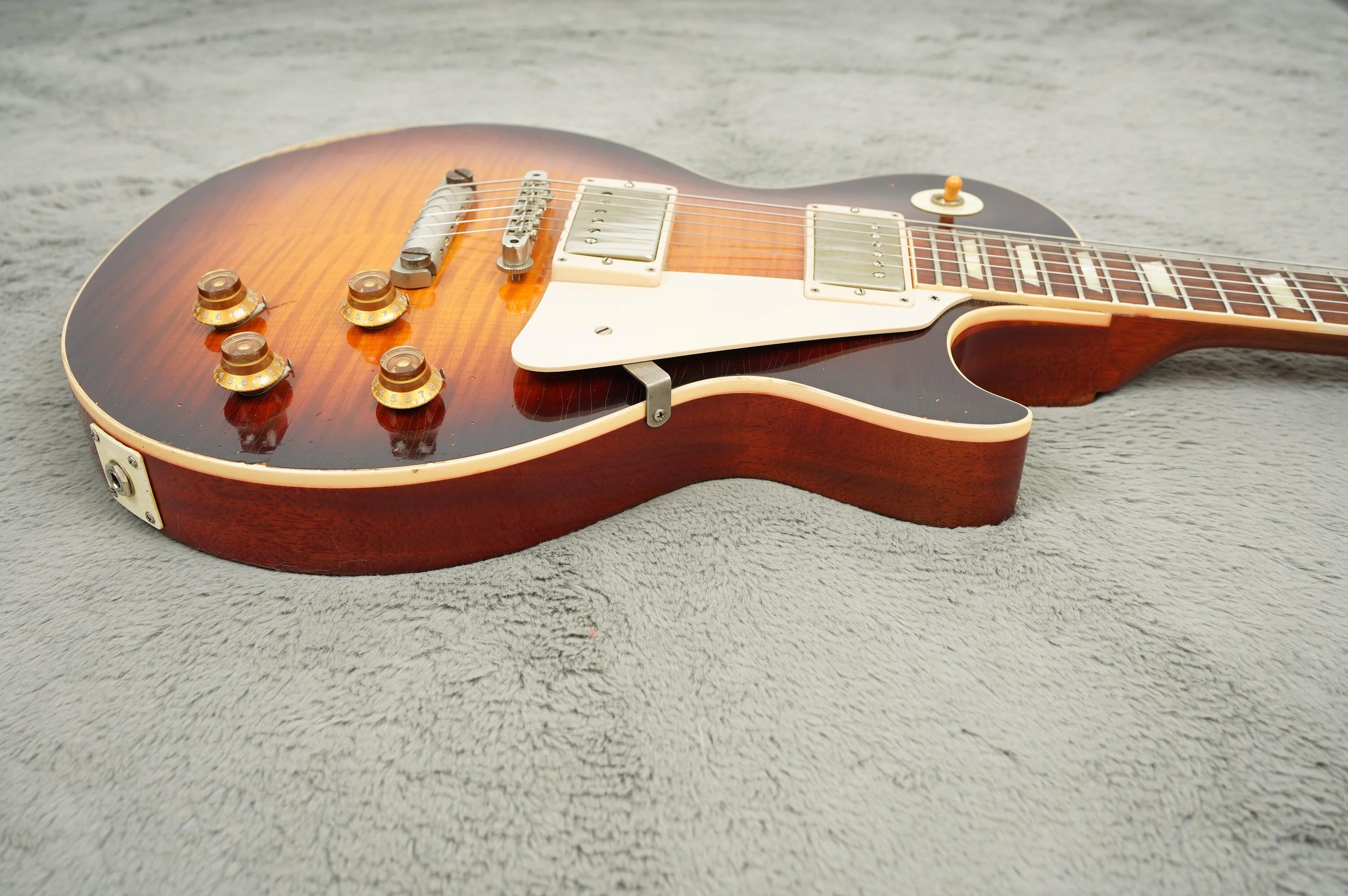 2013 Gibson '59 Reissue Les Paul Standard Heavy Aged, Tobacco Burst - Image 7