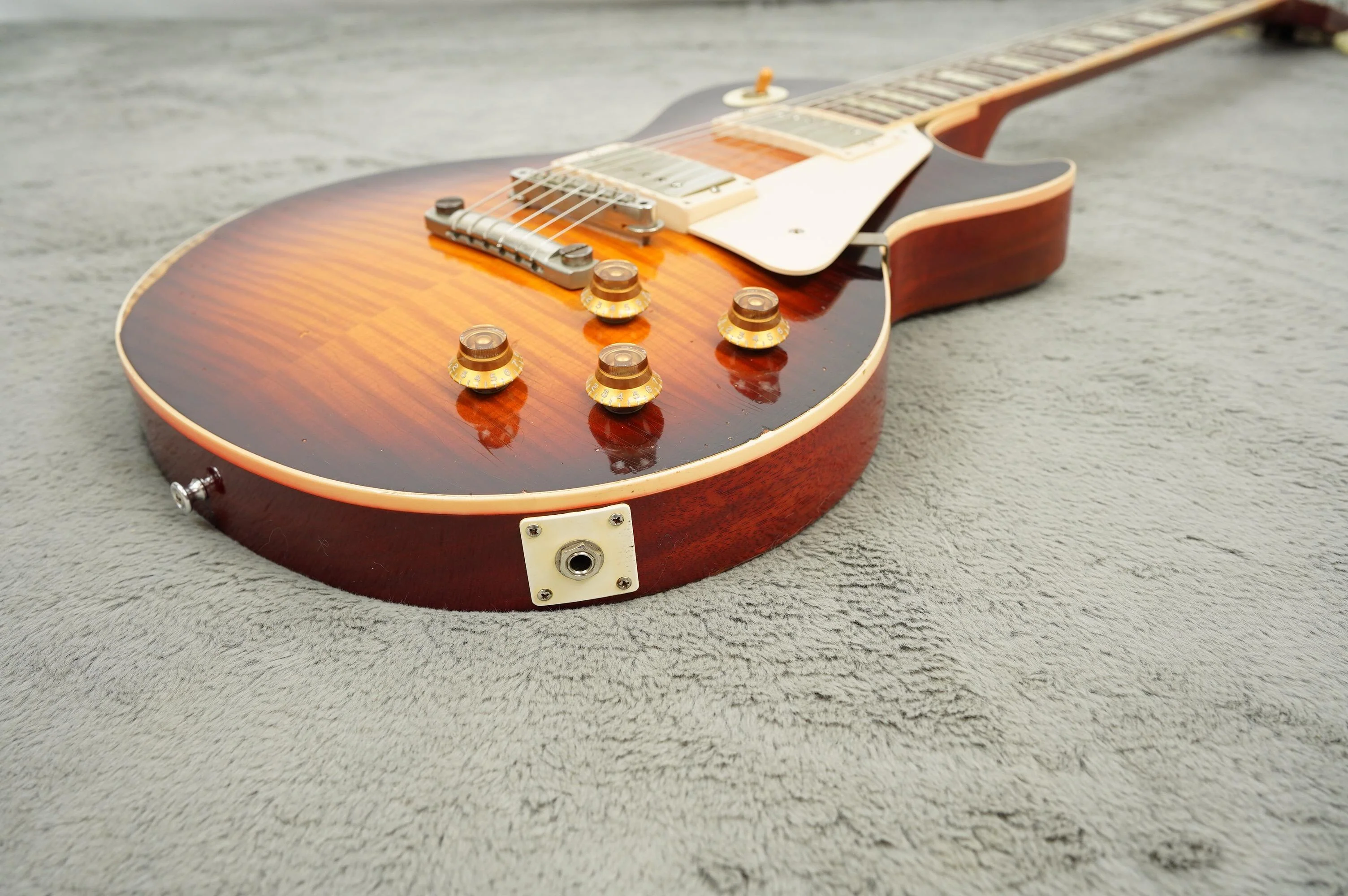2013 Gibson '59 Reissue Les Paul Standard Heavy Aged, Tobacco Burst - Image 8