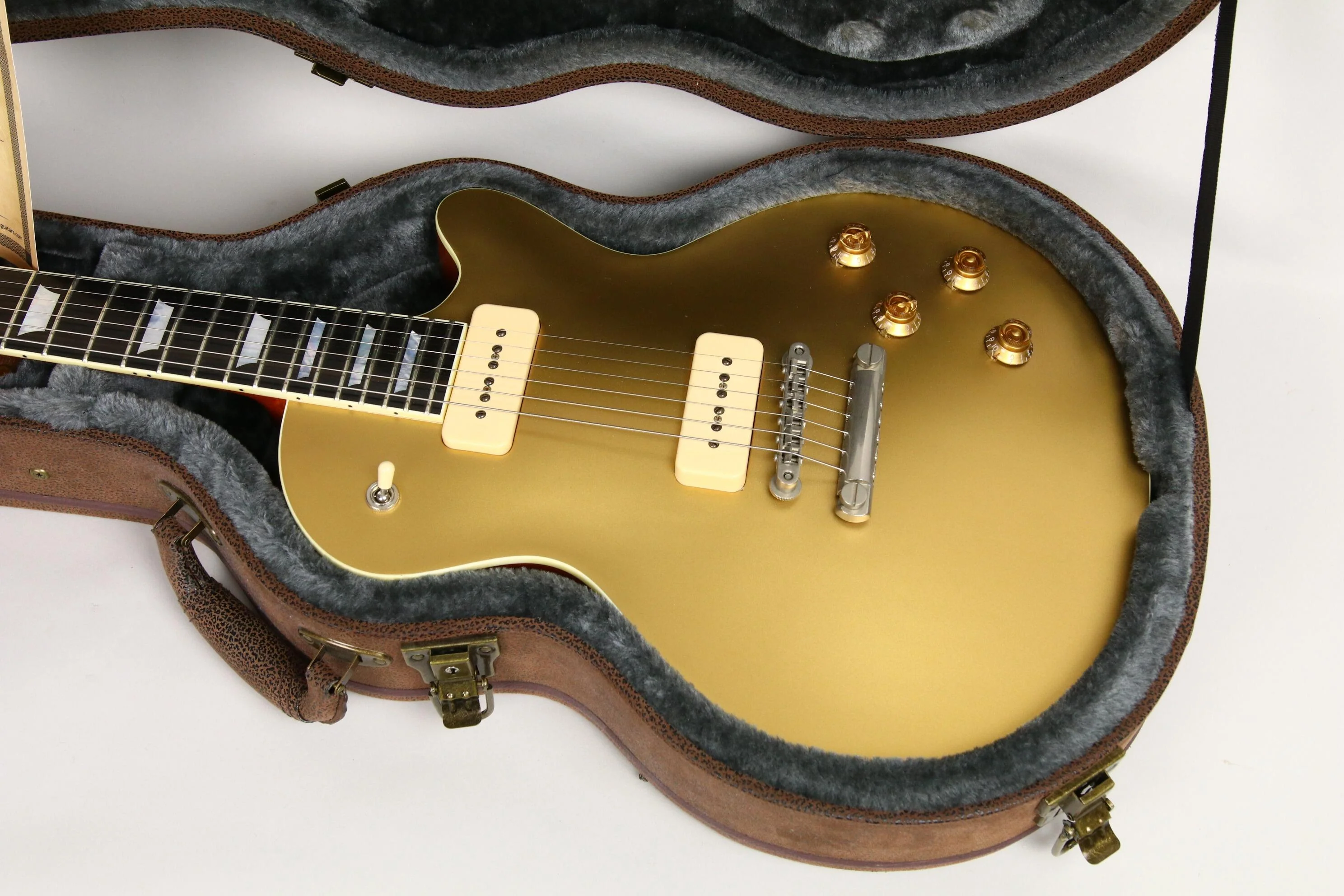 2017 Eastman SB56/N Goldtop - Image 4