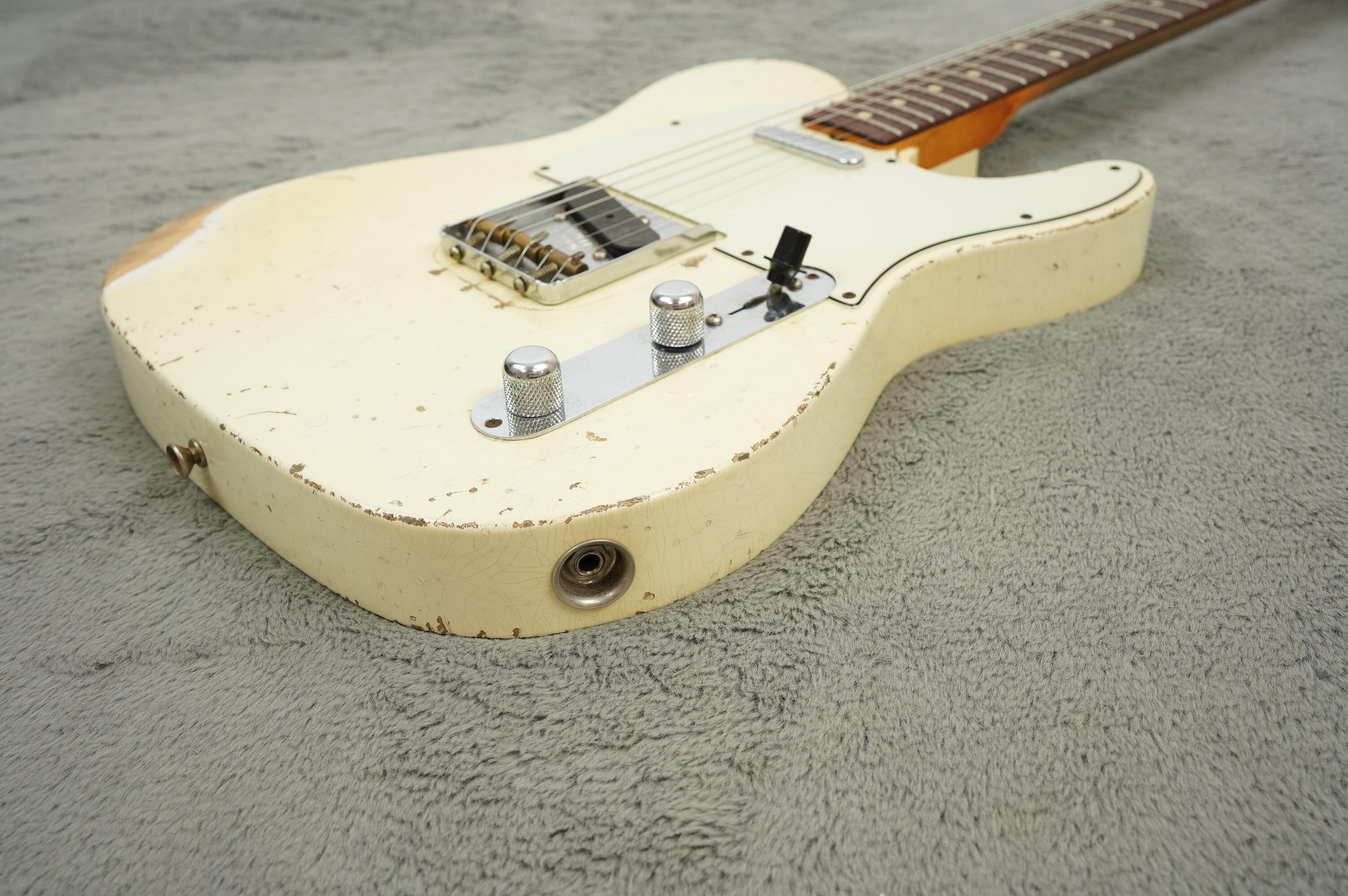 2019 Fender Masterbuilt John Cruz 1960 Telecaster Relic, Olympic White - Image 10