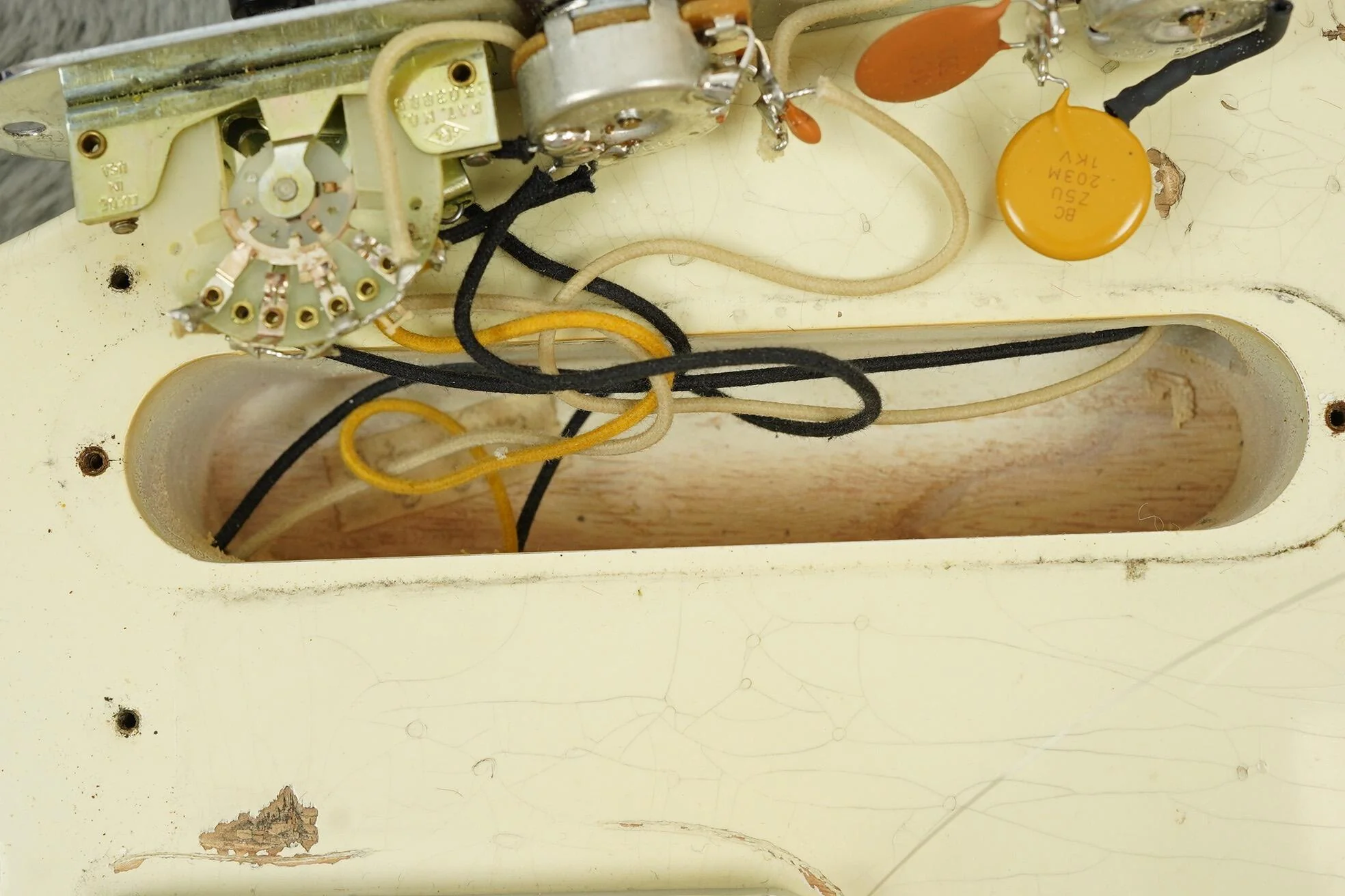 2019 Fender Masterbuilt John Cruz 1960 Telecaster Relic, Olympic White - Image 46